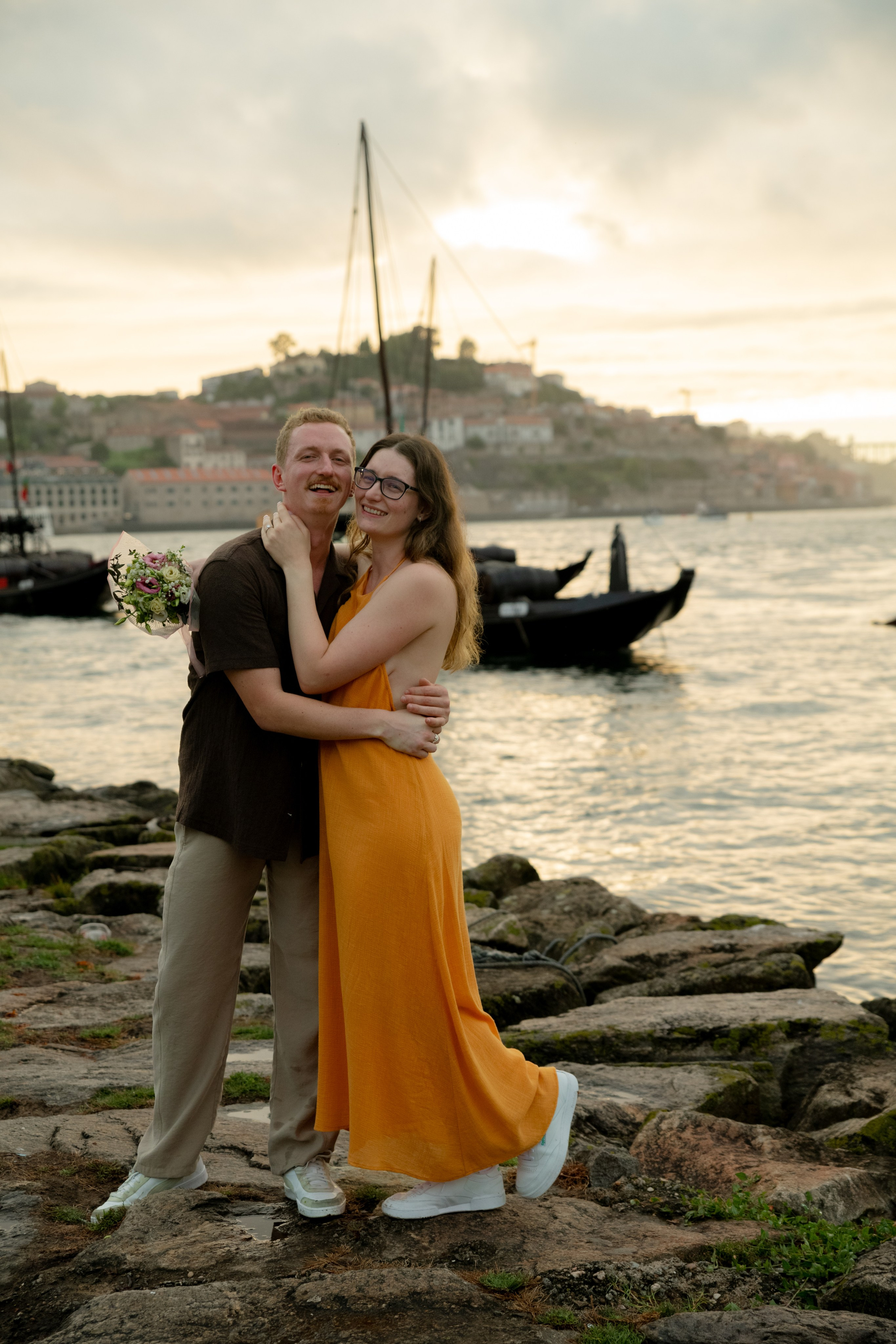STEPHANIE and MICHAEL. Porto. Anastasiia Antoniuk portrait, family and couple photographer, Portugal