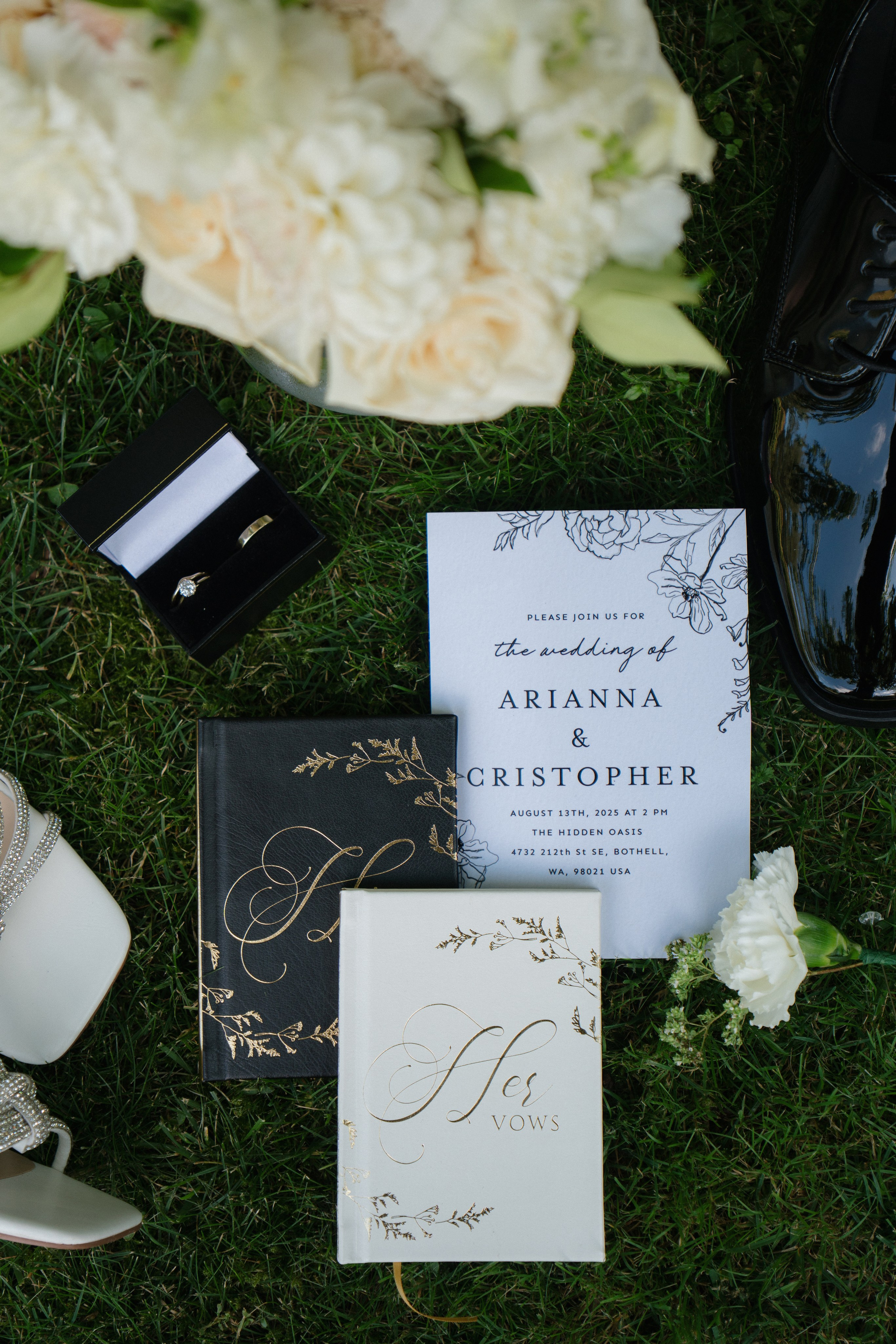 Arianna and Cristopher | Intimate Wedding. Photographer in Washington Sophia D