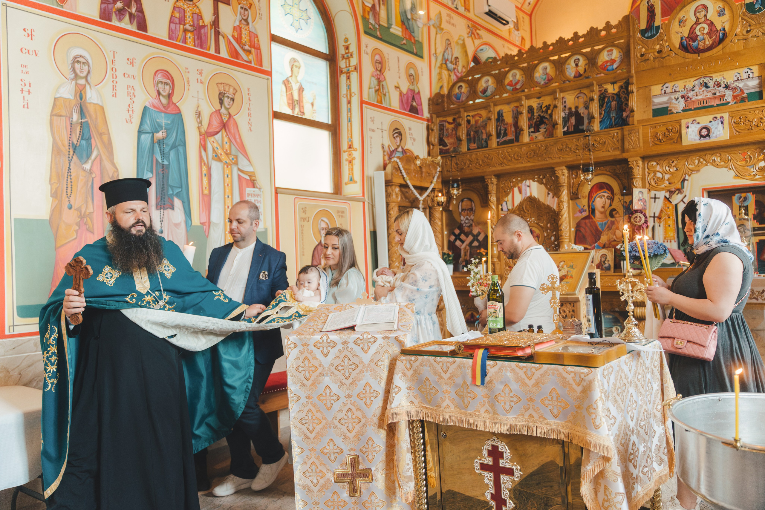 Théo Andrei`s Christening