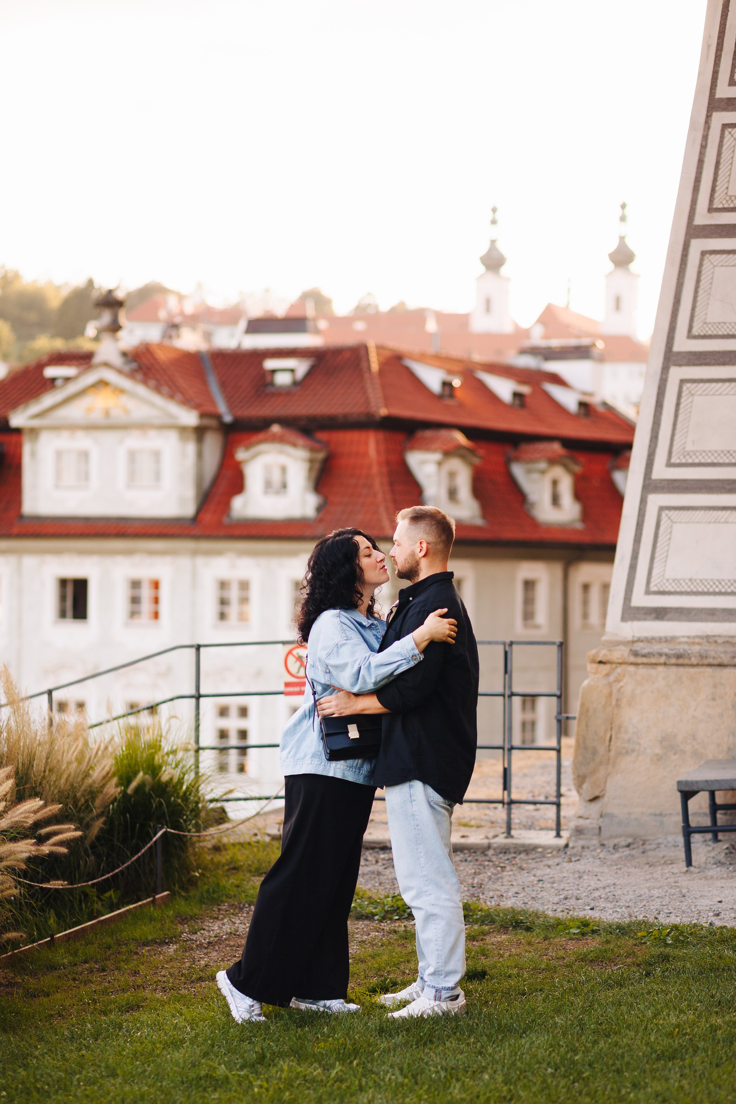Milana & Alexandr. Photographer in Prague for tourists