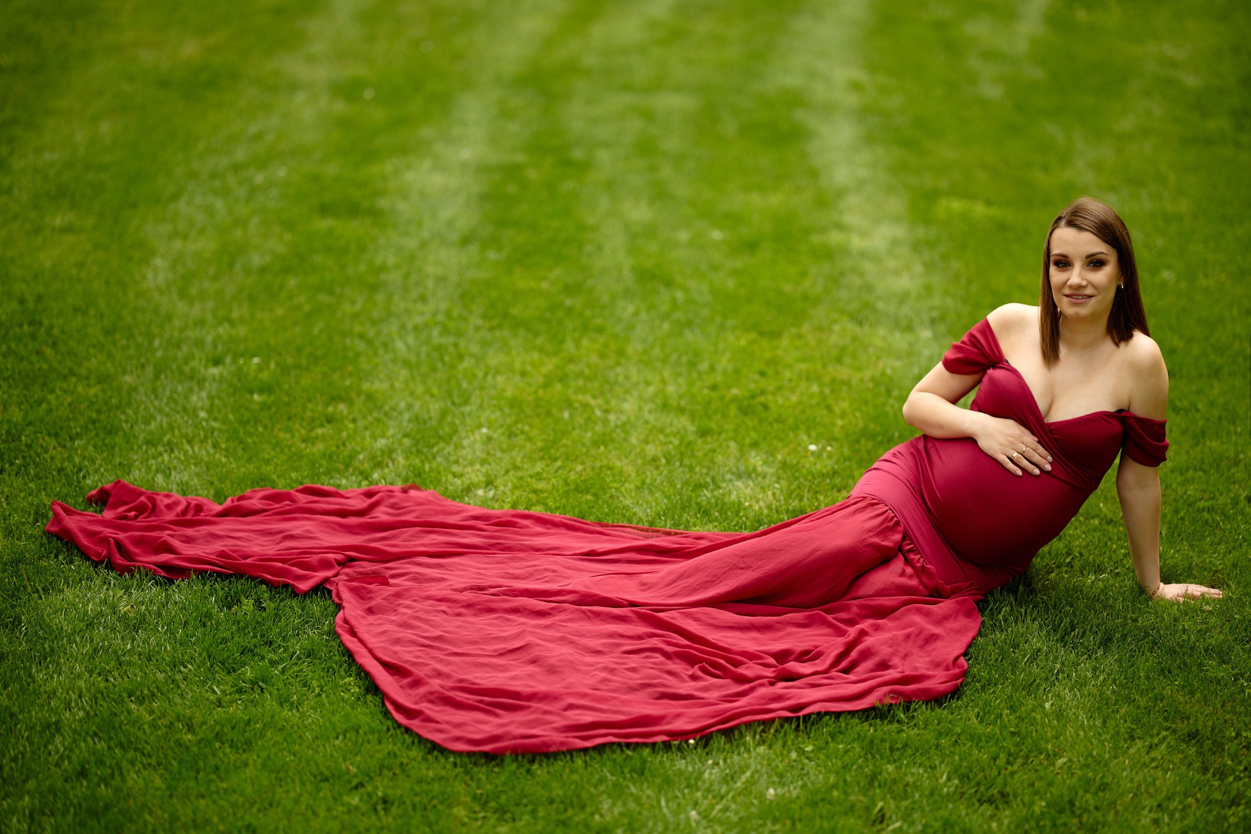 Sesja Brzuszkowa w plenerze. Daniel Chróściel Studio Myslub Fotografia i wideo ślubne