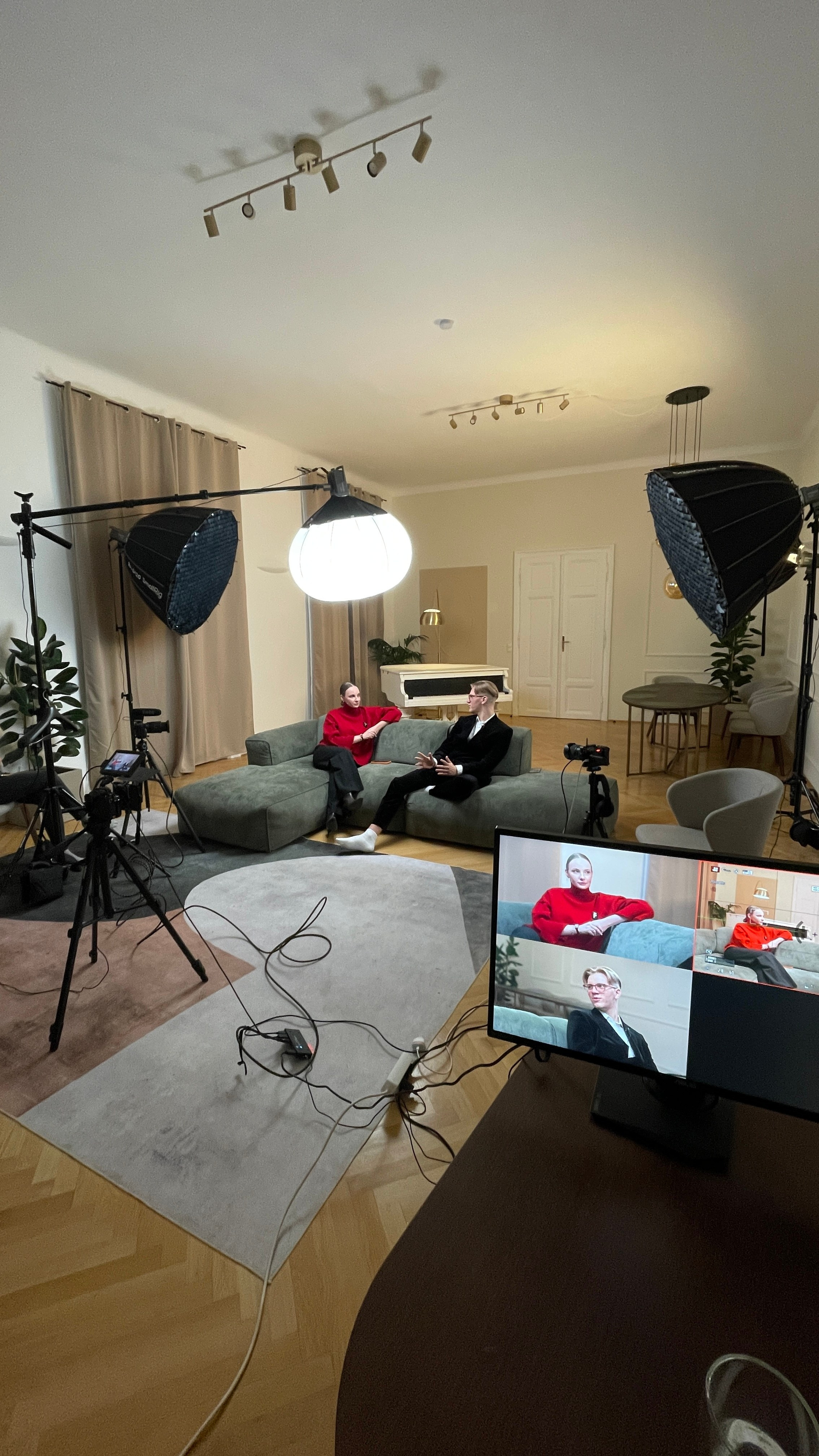 Behind the Scenes — How We Work. Video production and videography services in Vienna