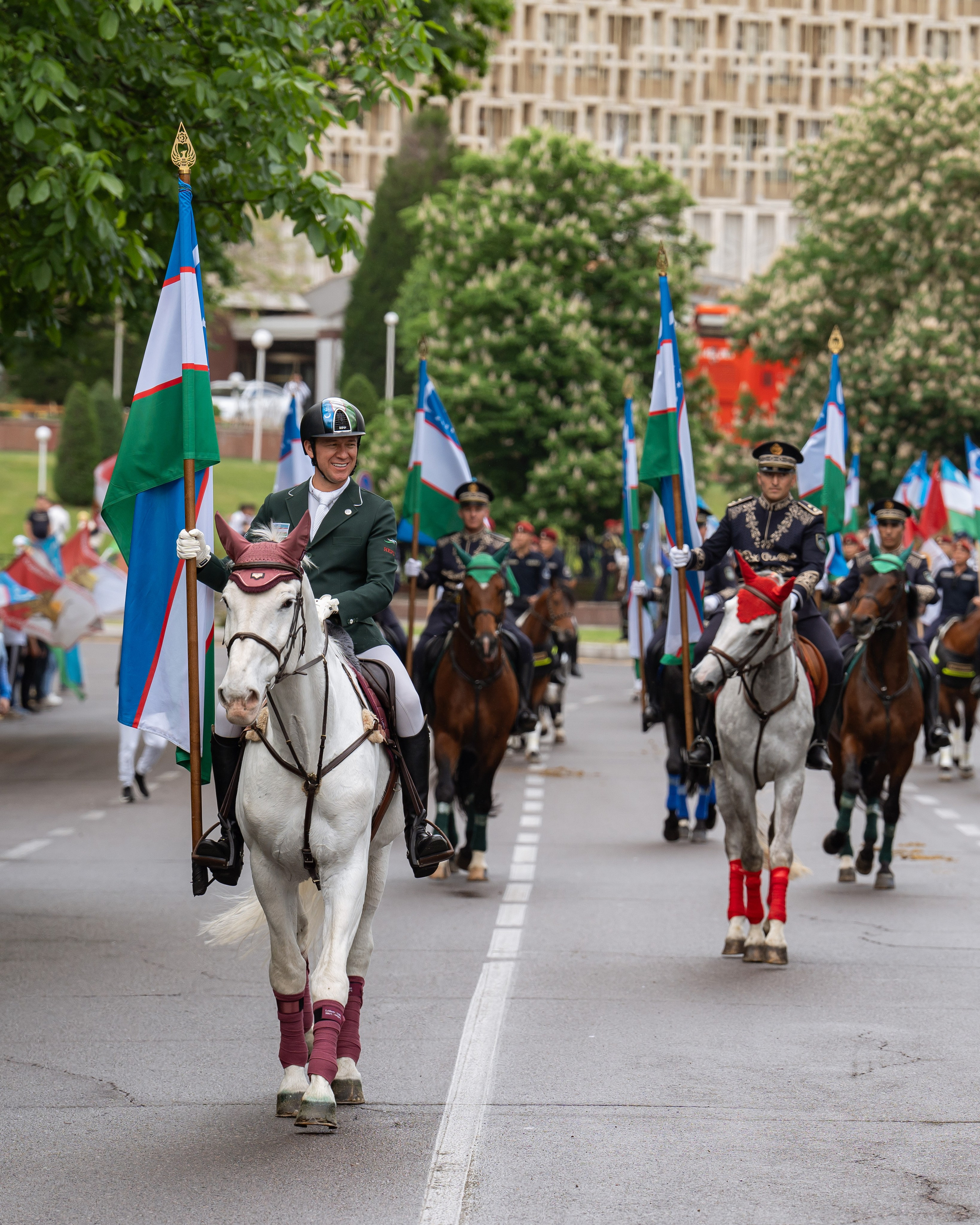 Конный парад в Ташкенте. Георгий Намазов | Фотограф в Ташкенте