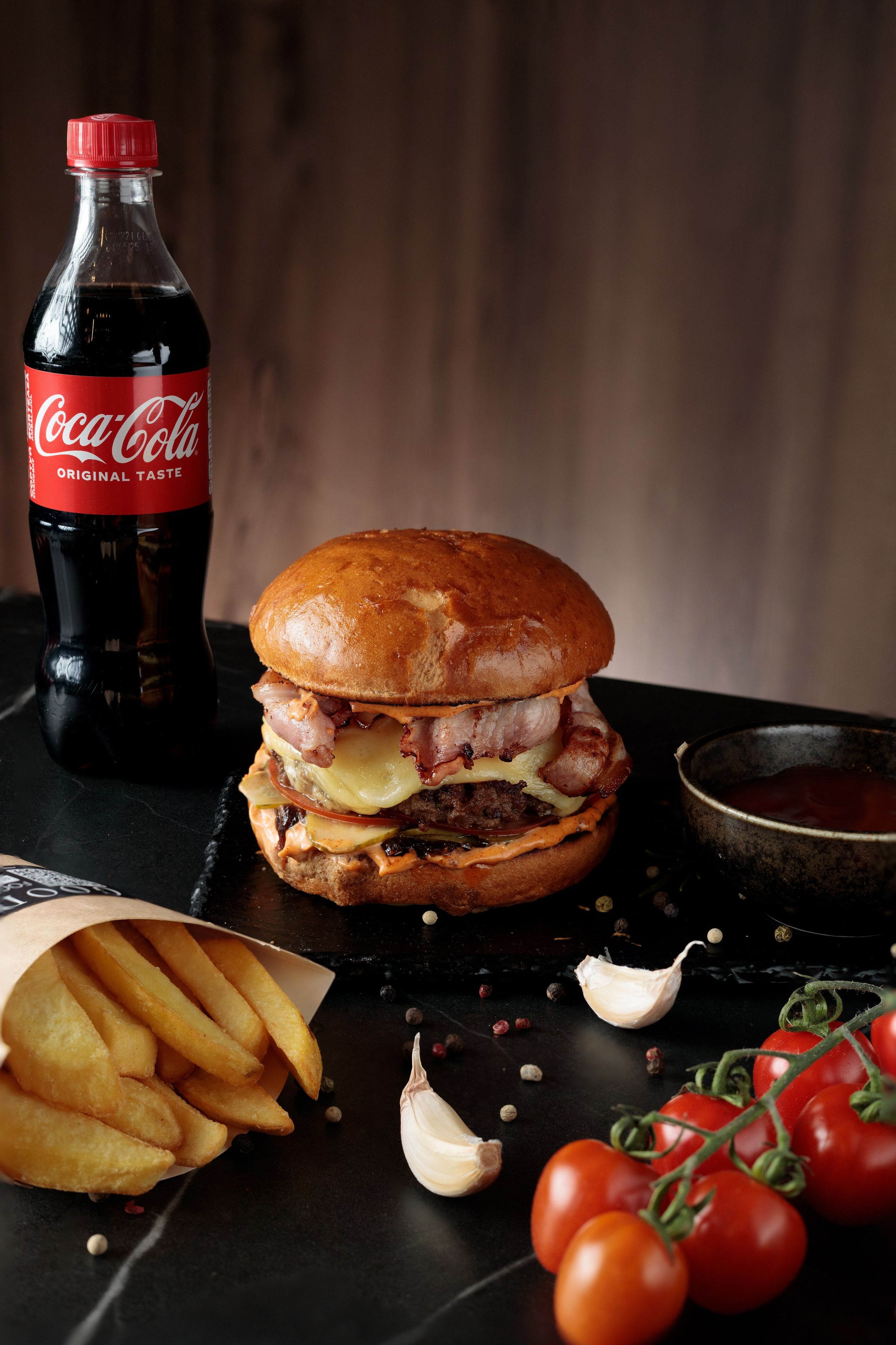 Burger menu. Captured by Hallovud