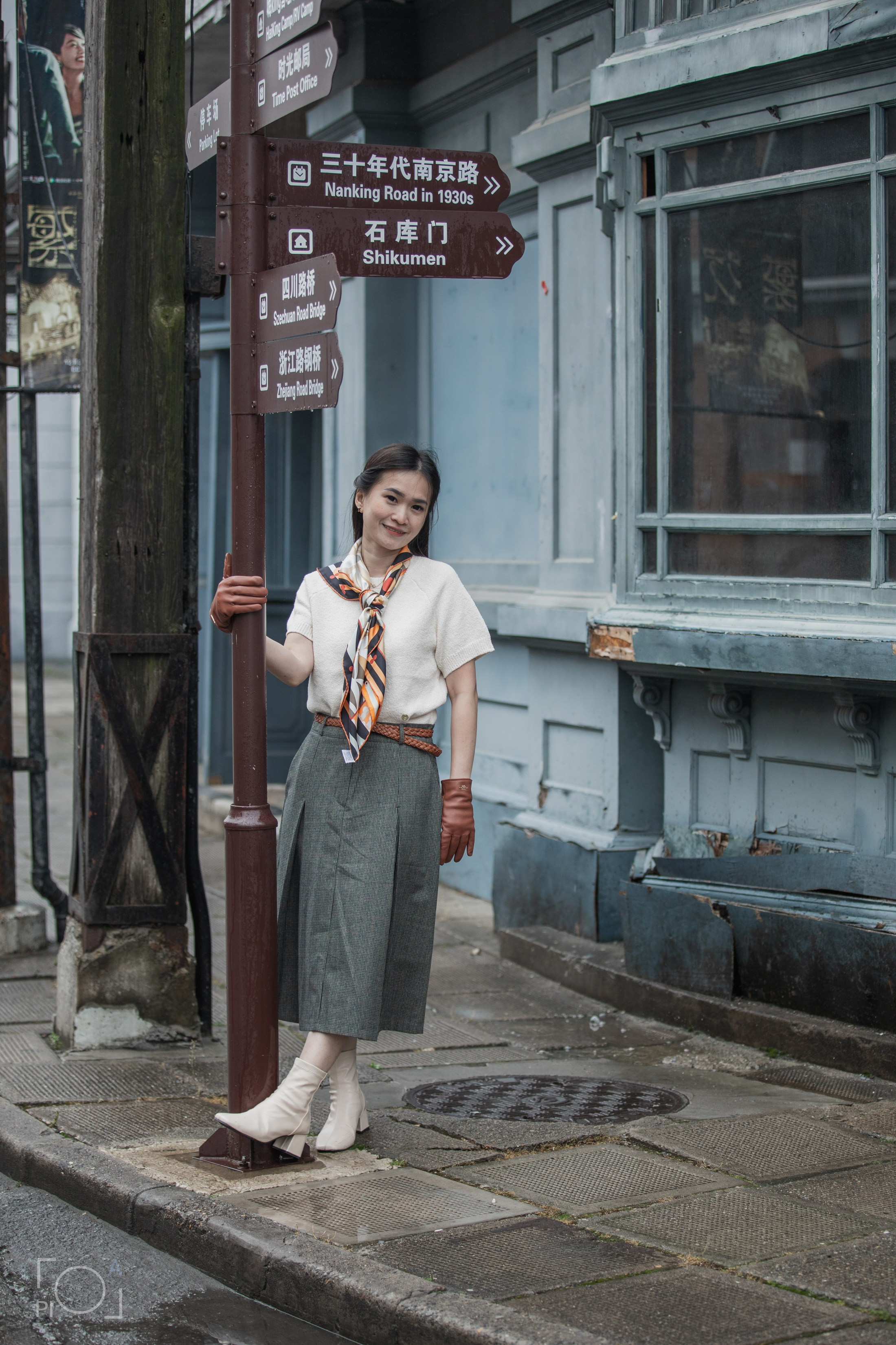 Семейная фотосессия в шанхайской киностудии. Photographer in Shanghai — Lola Pidluskaya