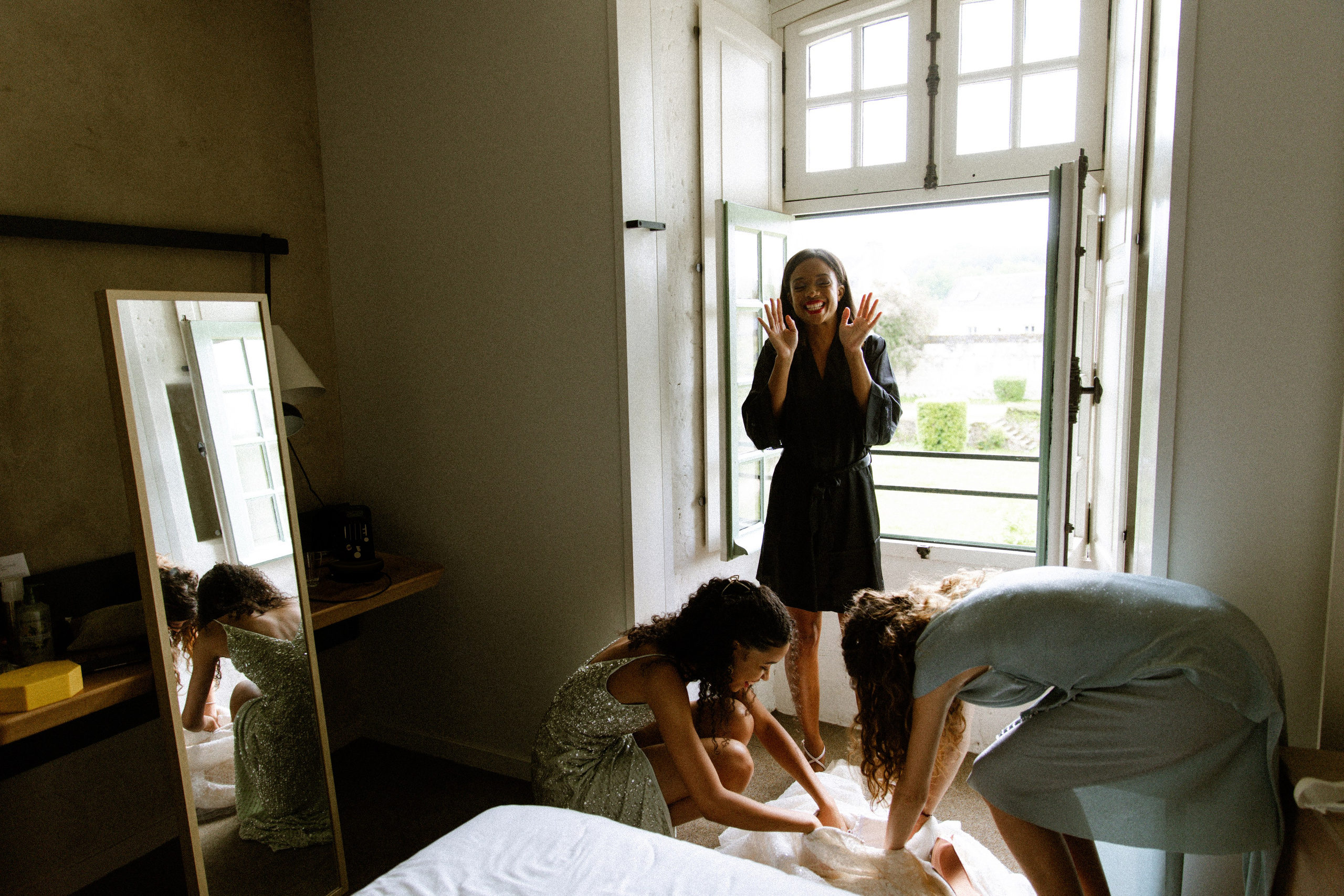 Naike & Clement | Castle Wedding Photography in France. Paris Wedding Photographer