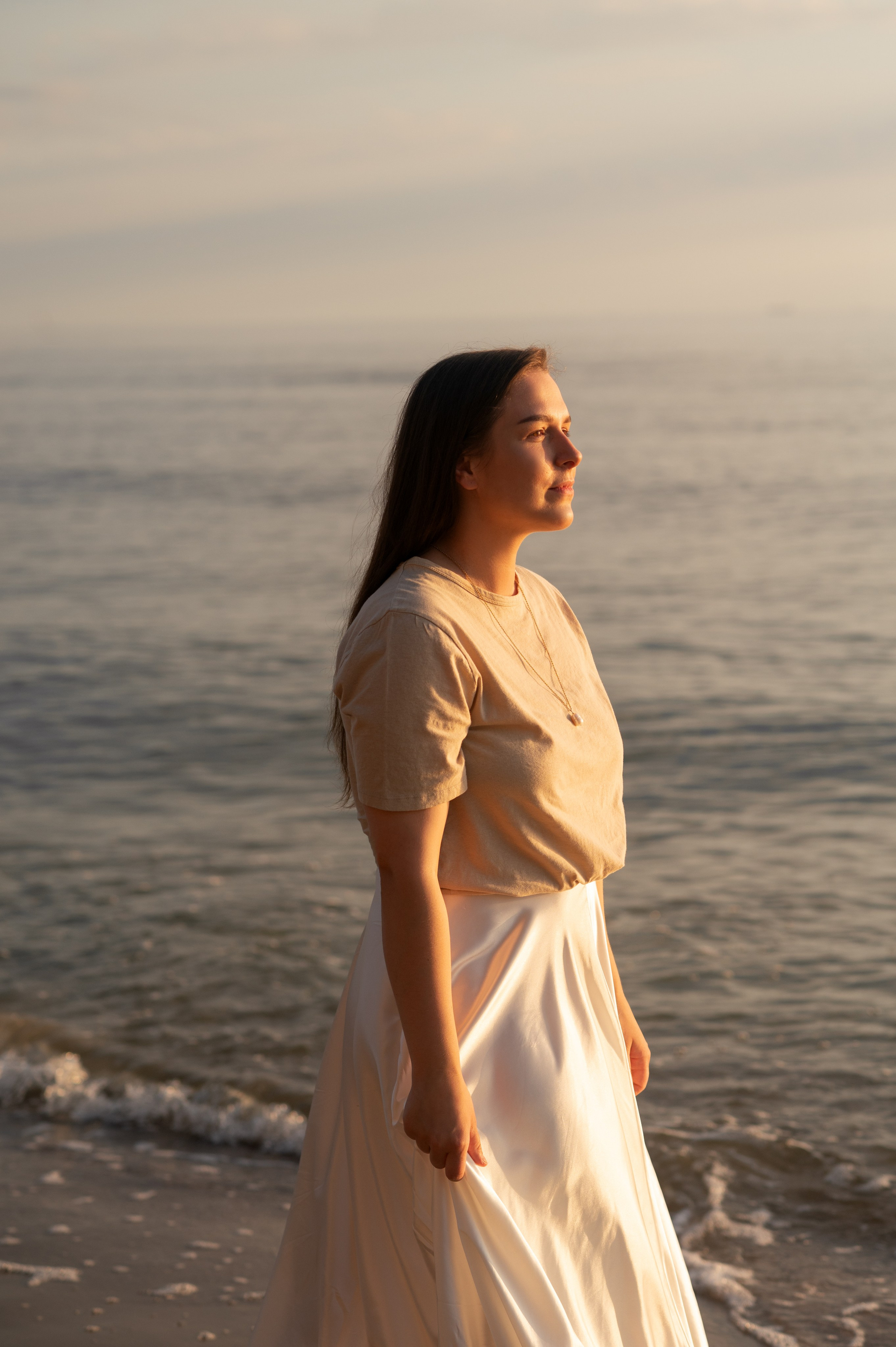 Фотосессия на море подруги в Зеленоградске. Фотограф в Калининграде Анна Пошкус