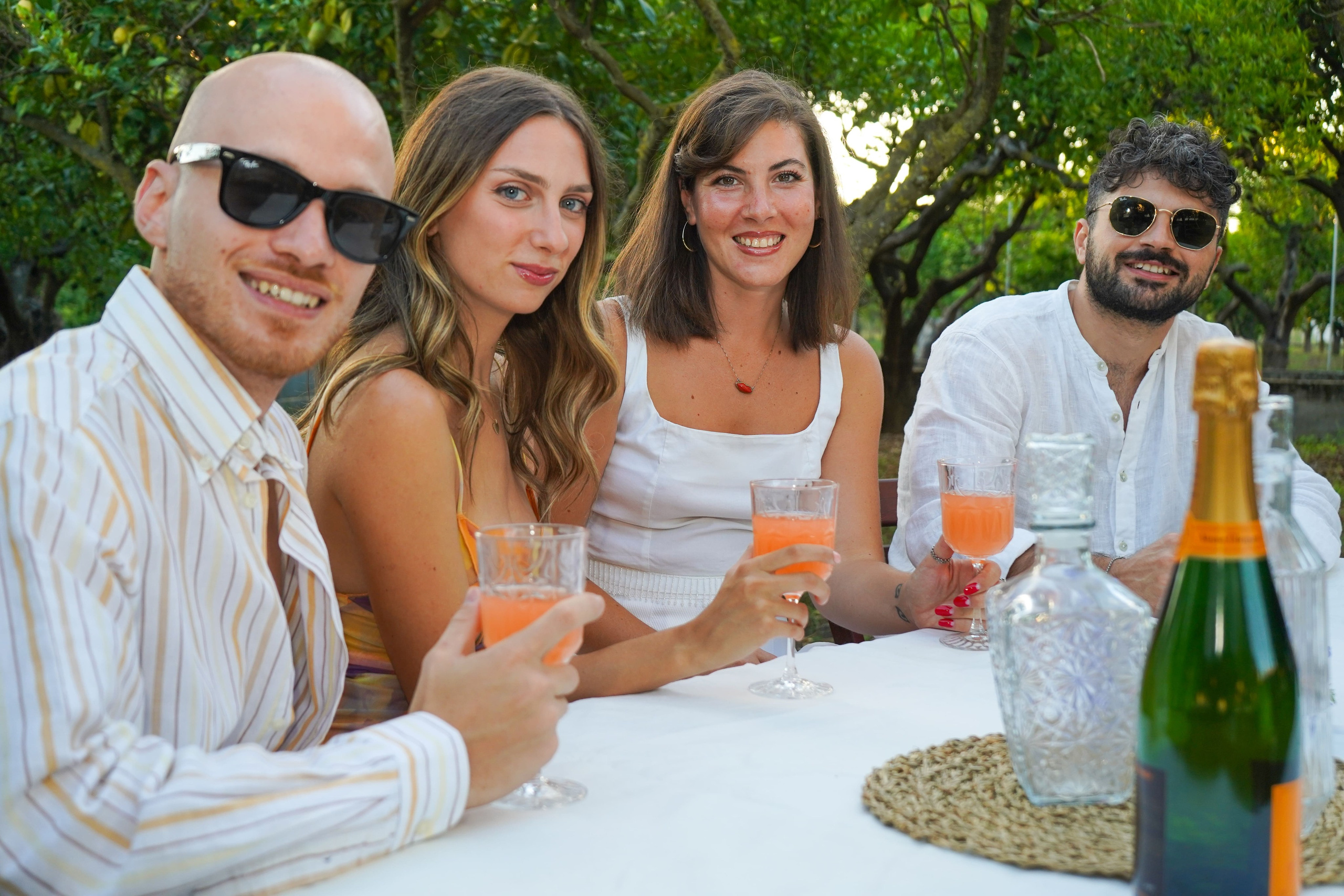 Compleanno in giardino. Fotografo eventi Napoli