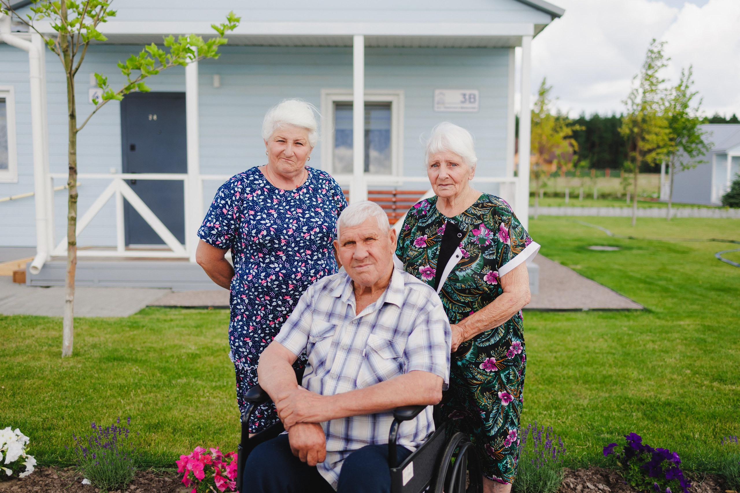 Family Shaikina. Senior Chudo Village