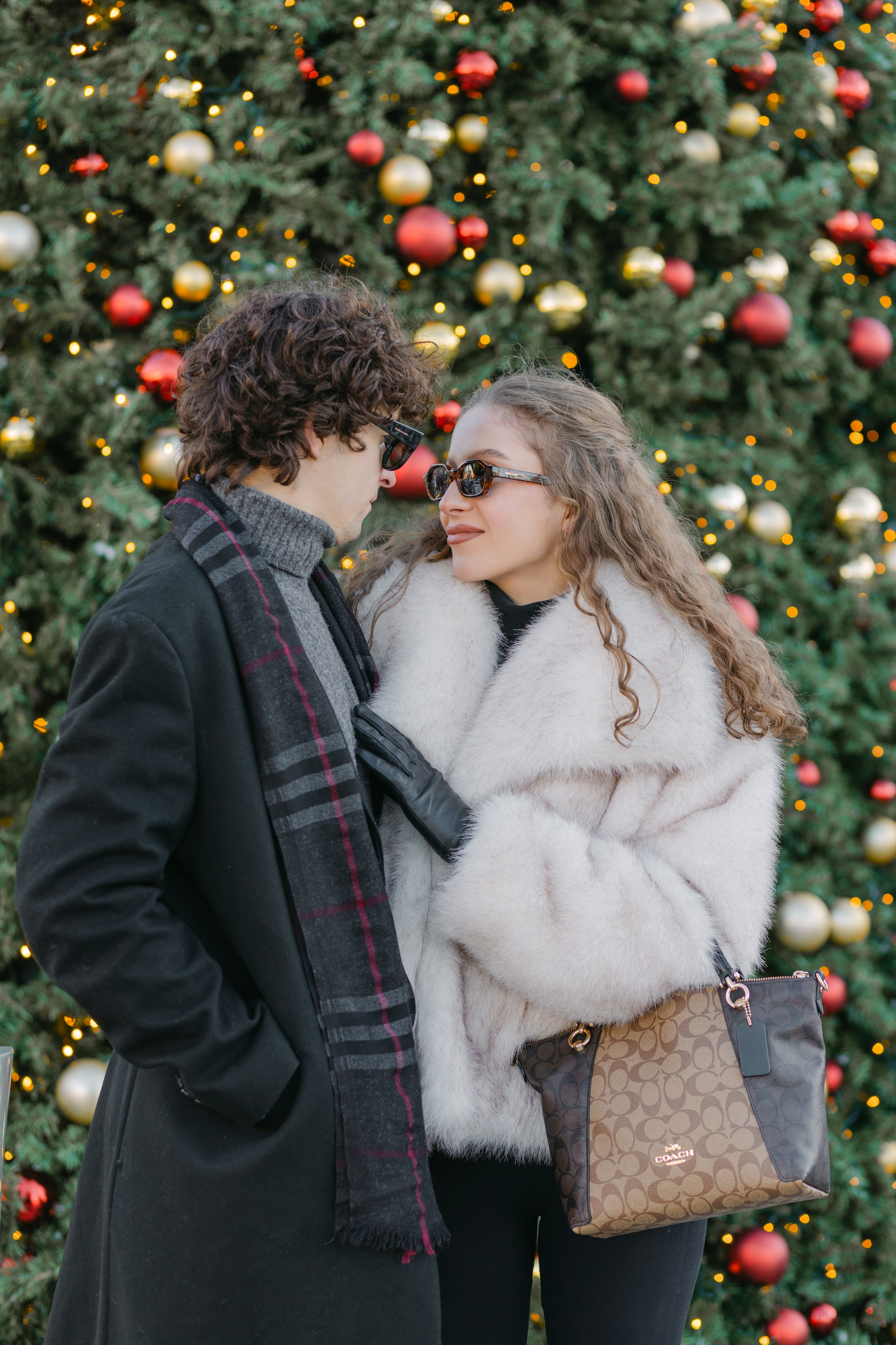 Christmas magic together. Home