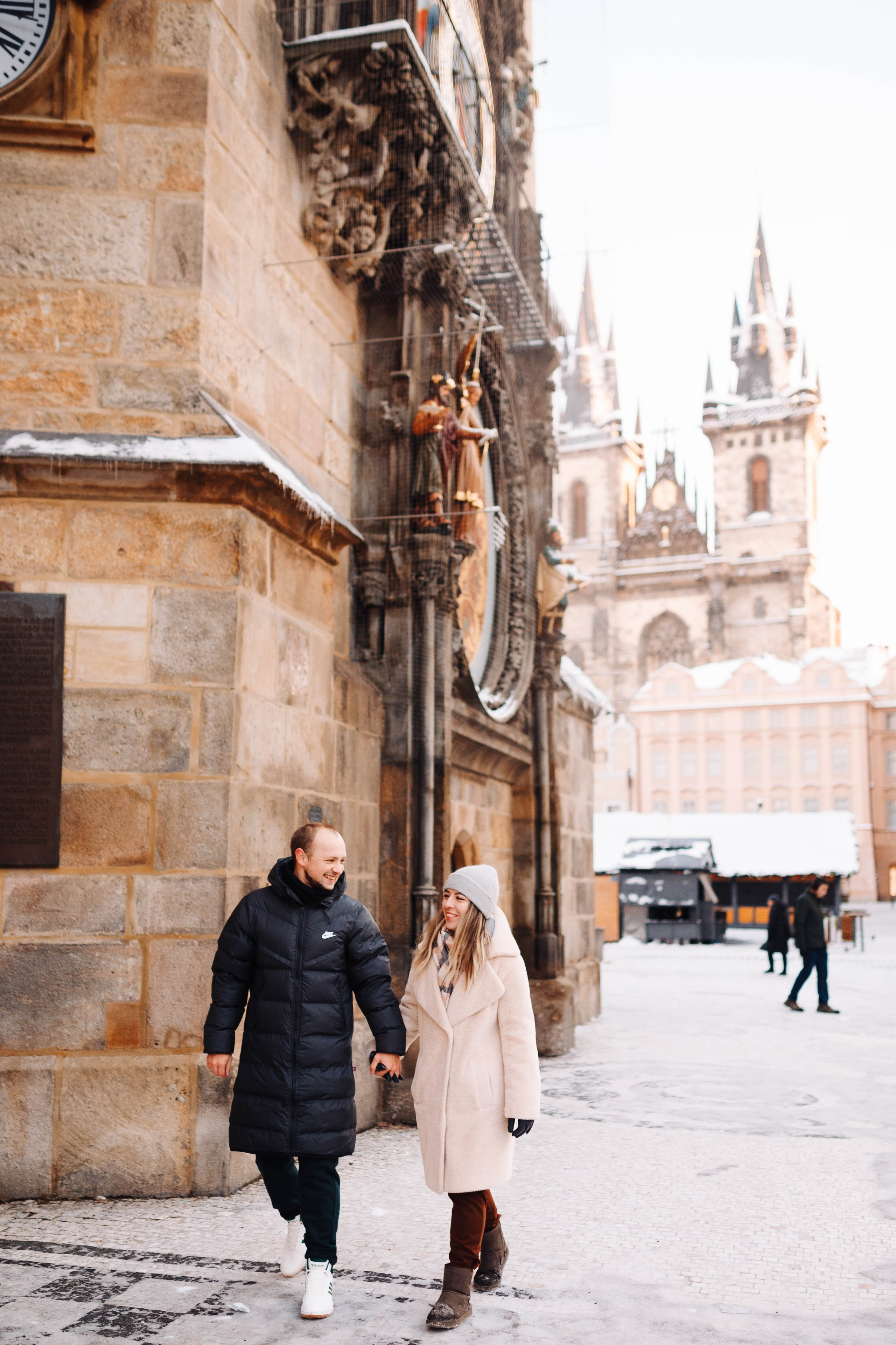 Lesia & Sergey. Photographer in Prague for tourists