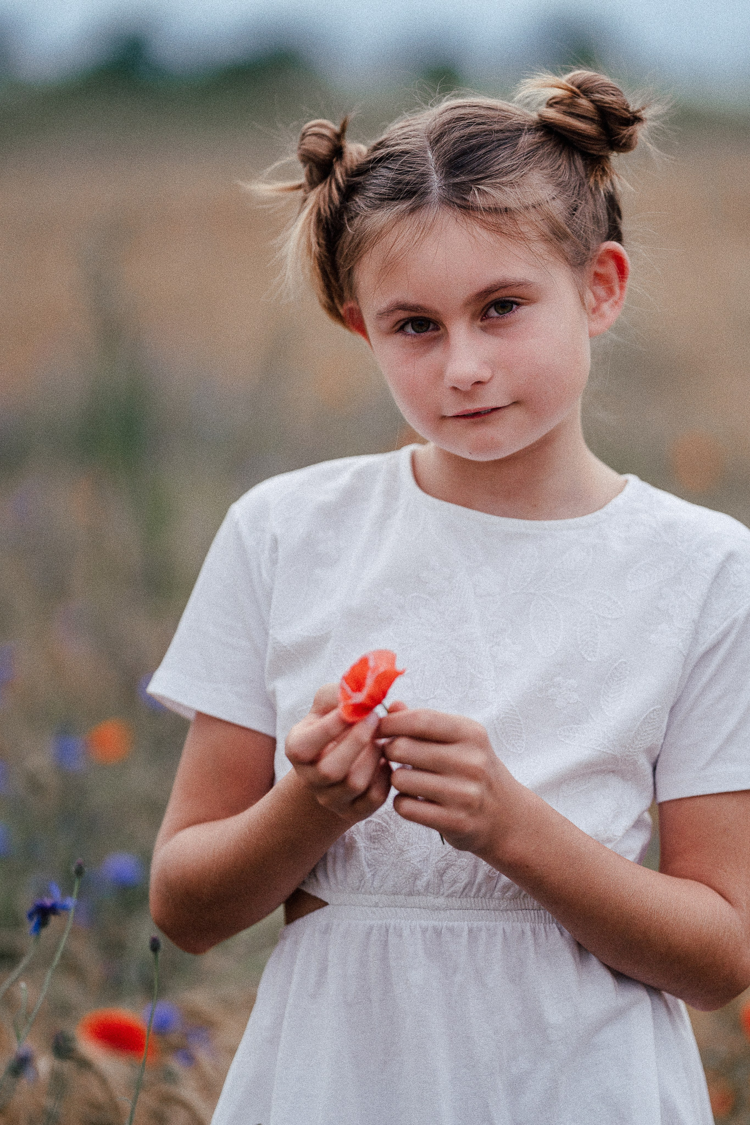 Poppy flowers. Familien, Portrait und Konzeptualfotografie in Genf, Schweiz