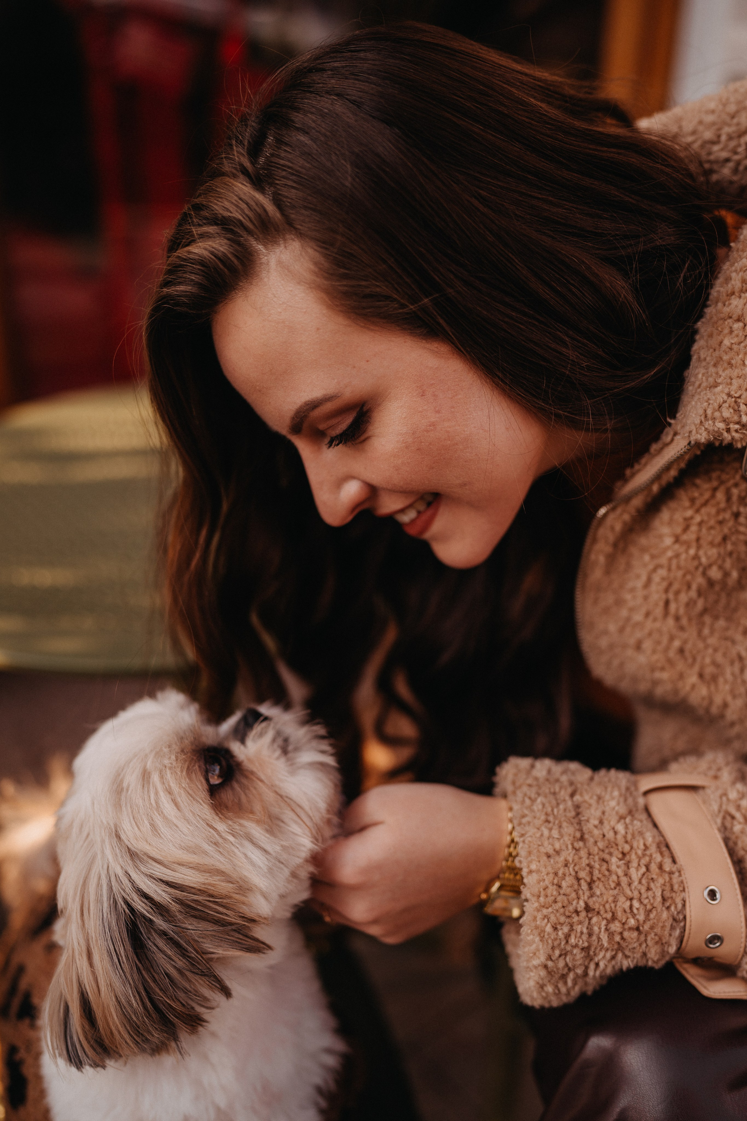 Фотосессия с собакой в Батуми. Портретный и свадебный фотограф в Батуми Валерия Азаренко