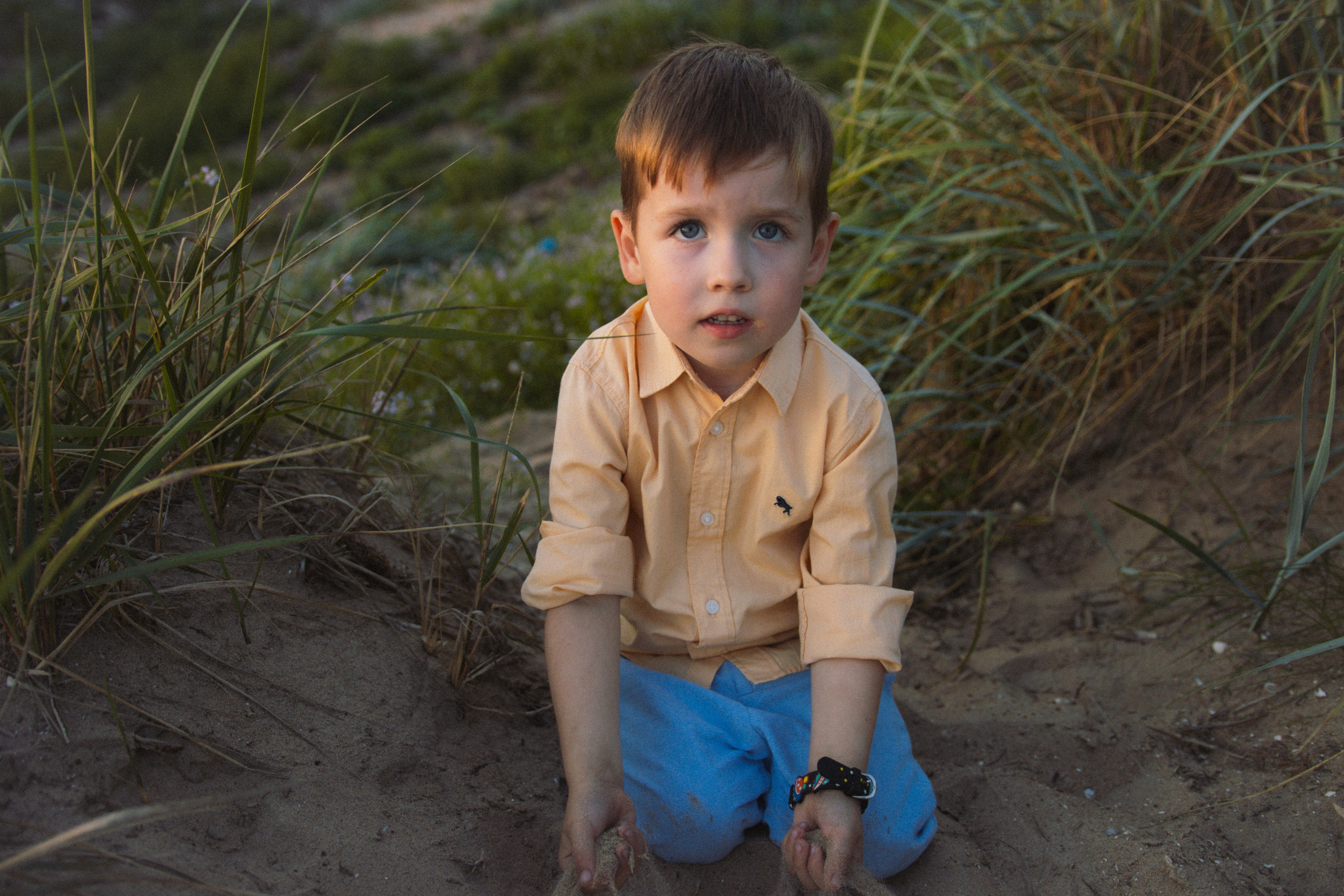 Warm evening in Falkenberg. Photographer in Gothenburg Aleksandra Stroganova