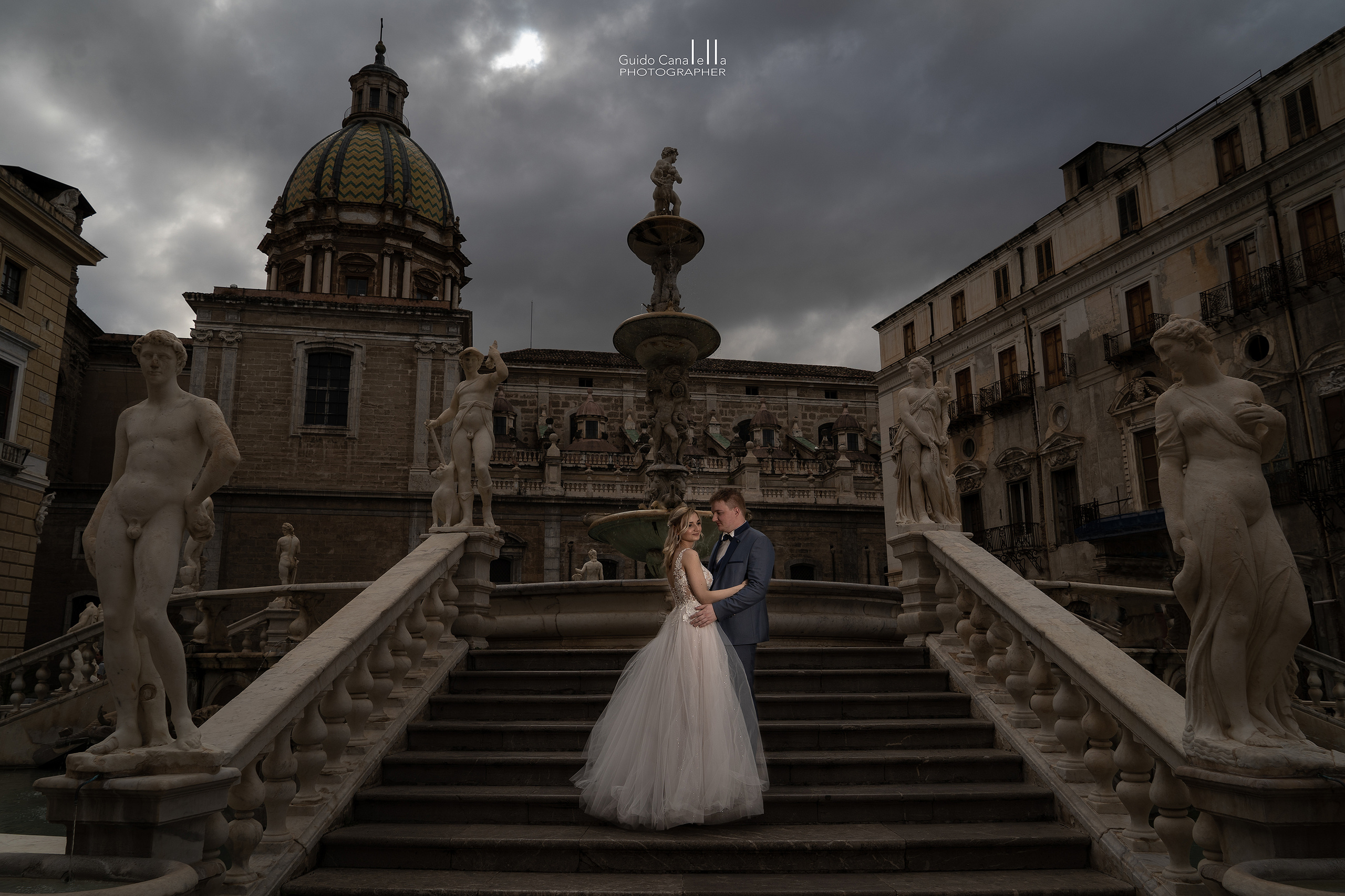 Ksenia & Andrey. Свадебный фотограф на Сицилии Гвидо Каналелла