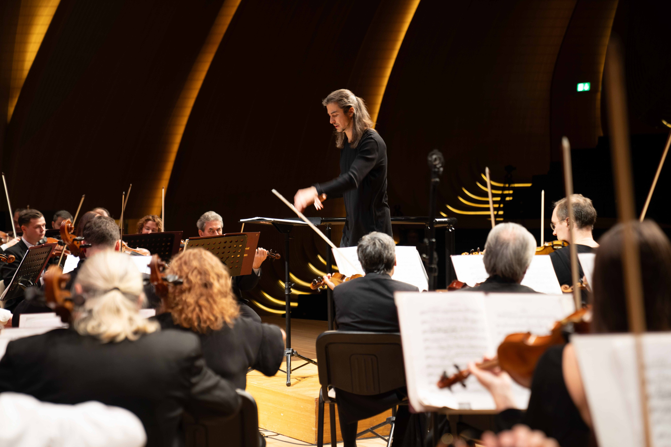 The Tchaikovsky Academic Grand Symphony Orchestra in Baku. Wedding&Event photographer Ismail Rzayev in Baku