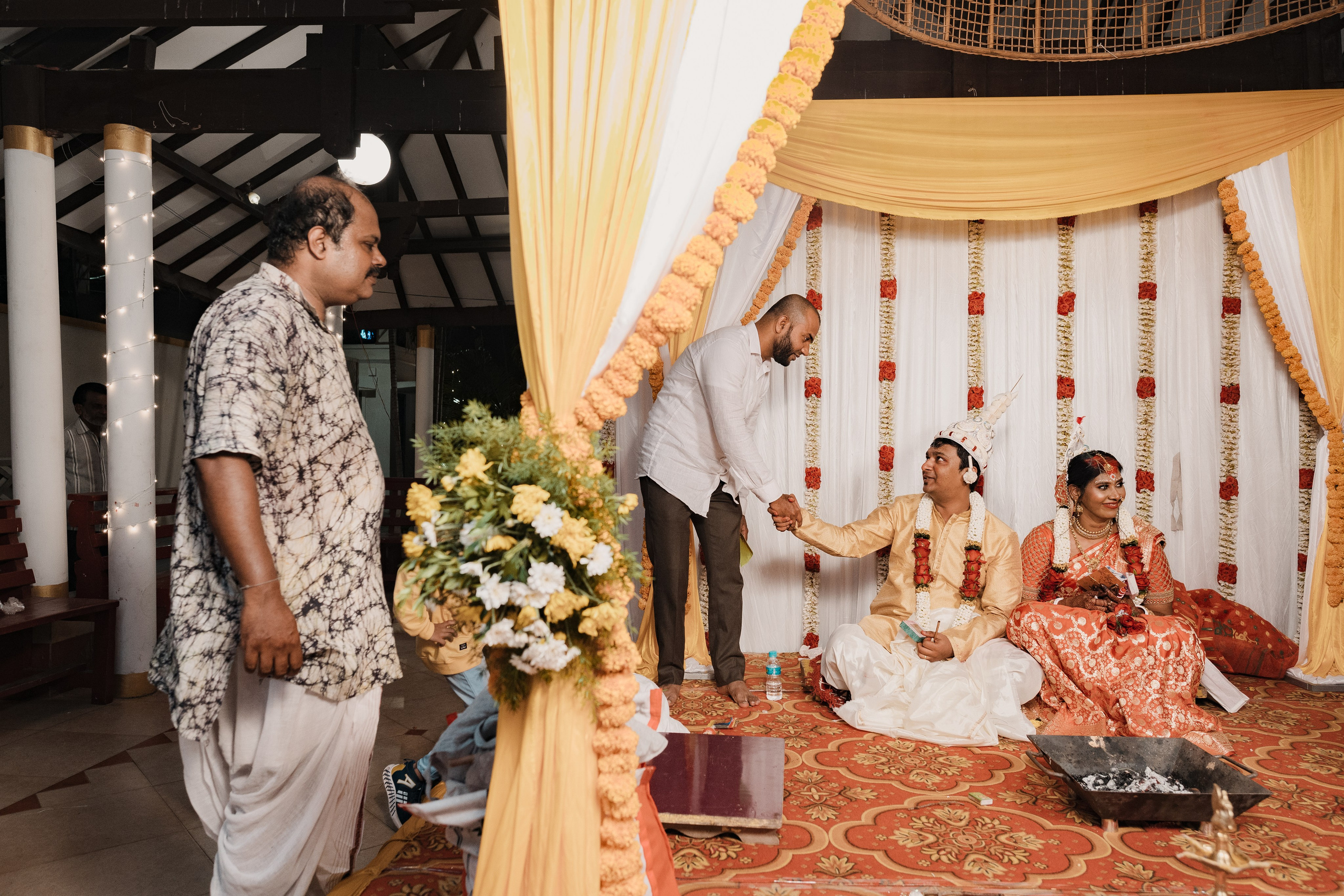 Sagaya & Rakesh. Agam Vizha