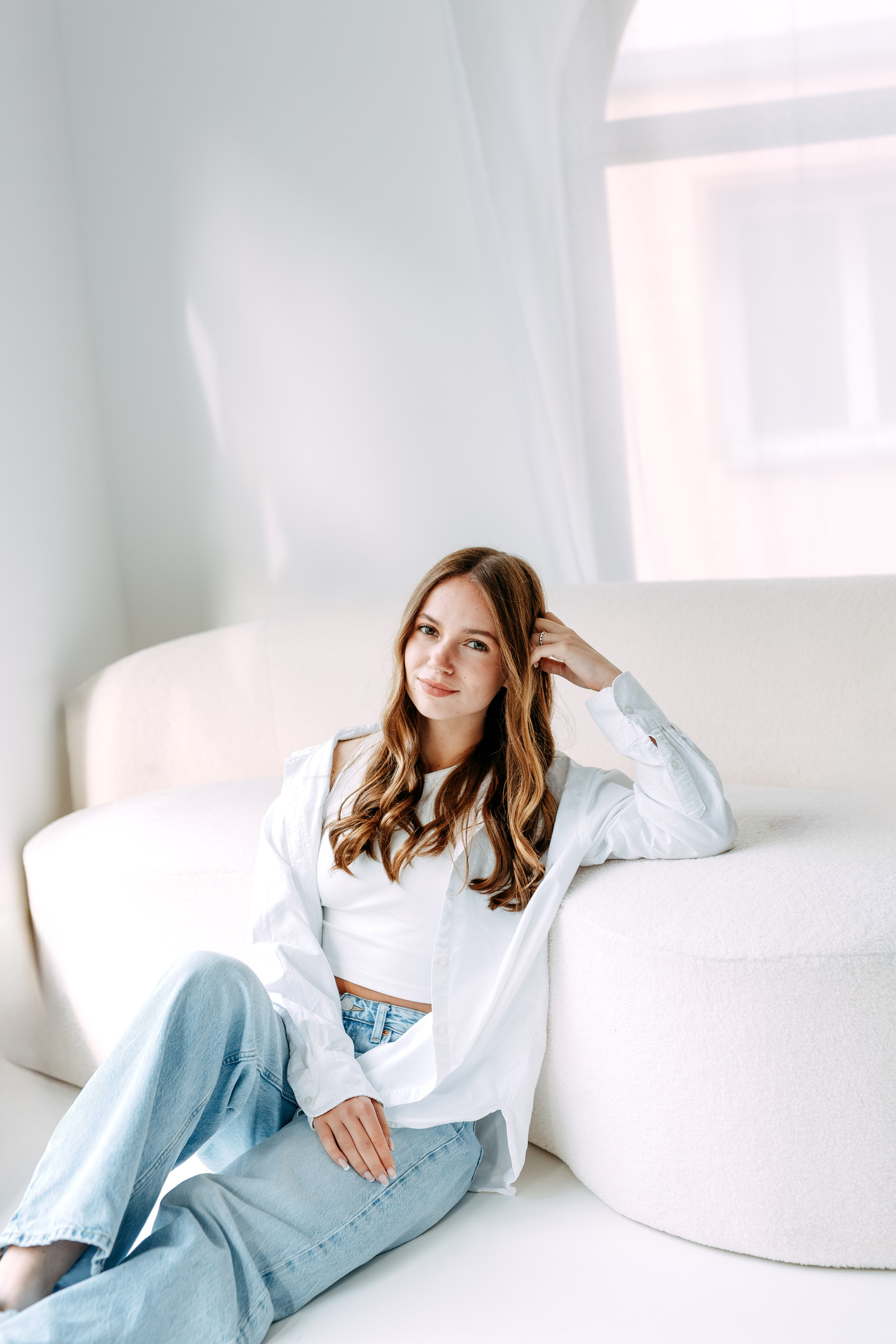 Portrait shooting. Professionele fotografin in Münsingen Olesia Wegele