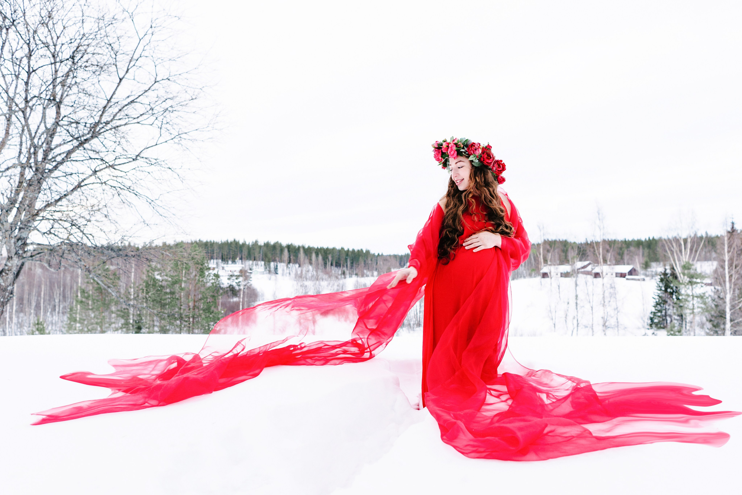 Gravidfotografering. Family and portrait photographer Natalja Biteniece