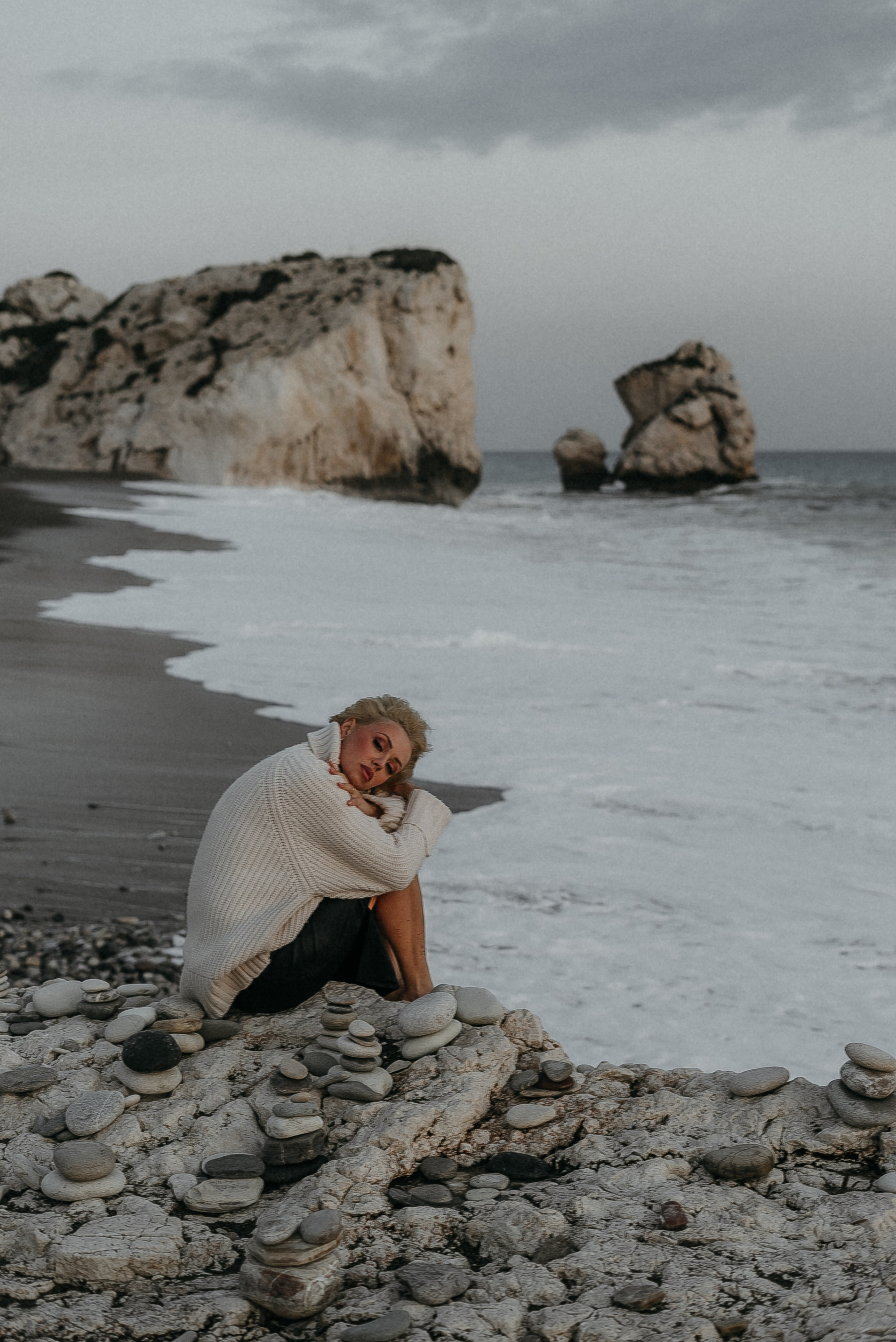 Photo walk along the sea / Фото прогулка вдоль моря. Портретный и семейный фотограф в Лимассоле Кипр Анна Руссу