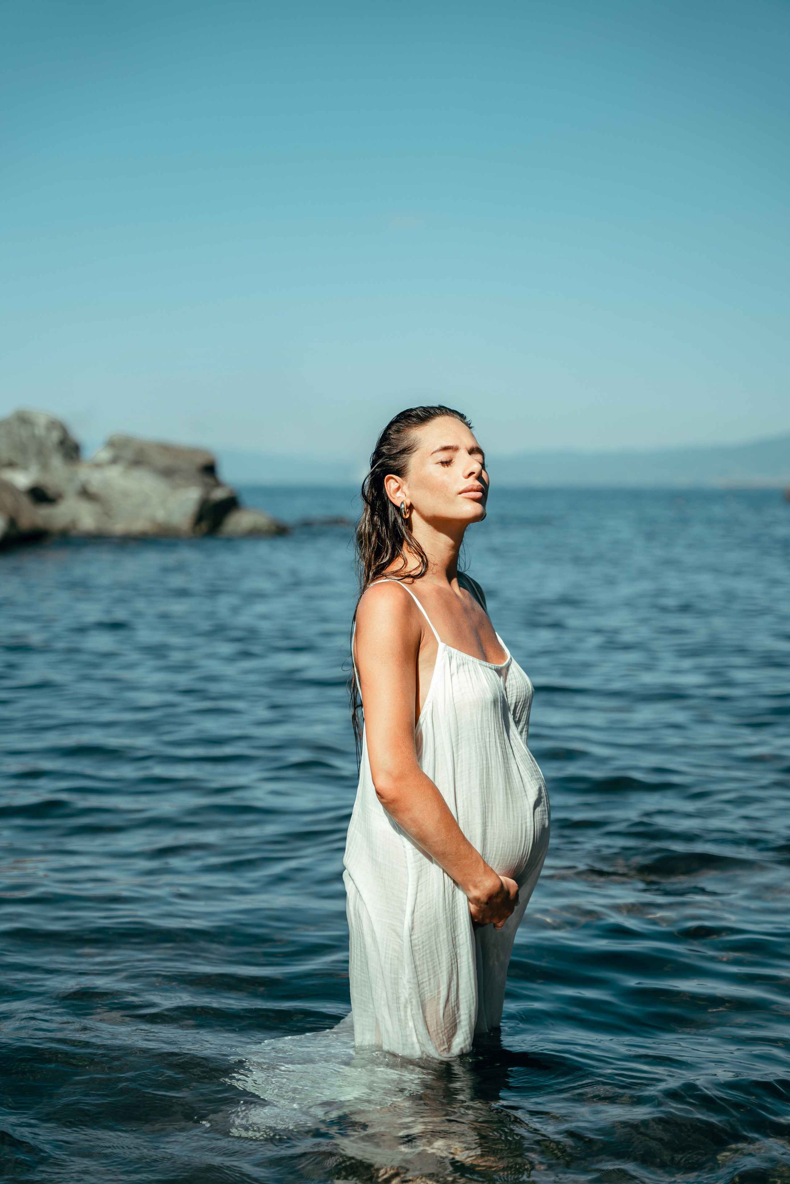 MATERNITY. Svitlana Miahka fotografa a Genova