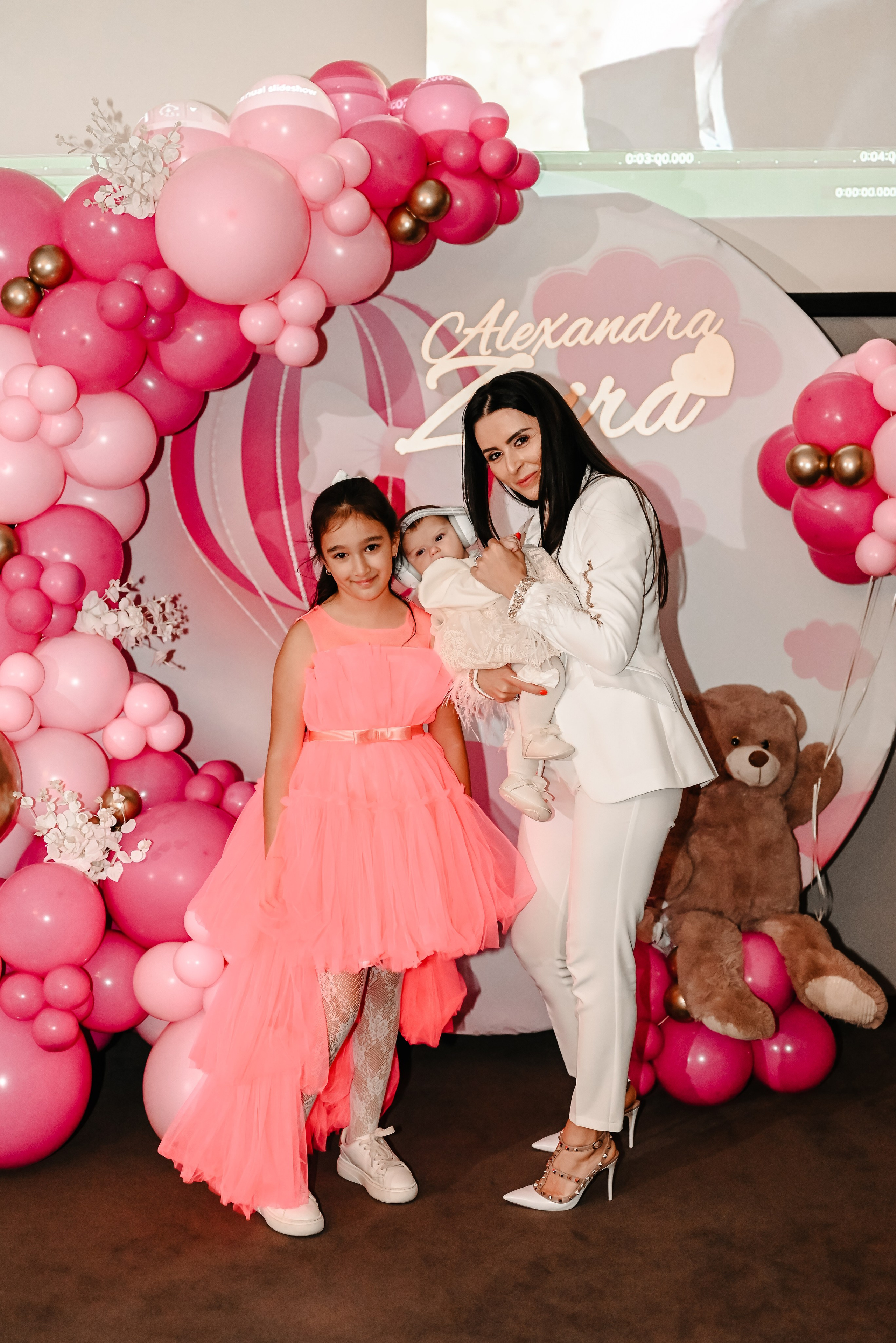 Decor tematic la petrecerea de botez – imagine realizată de Ana Maria Drăgan