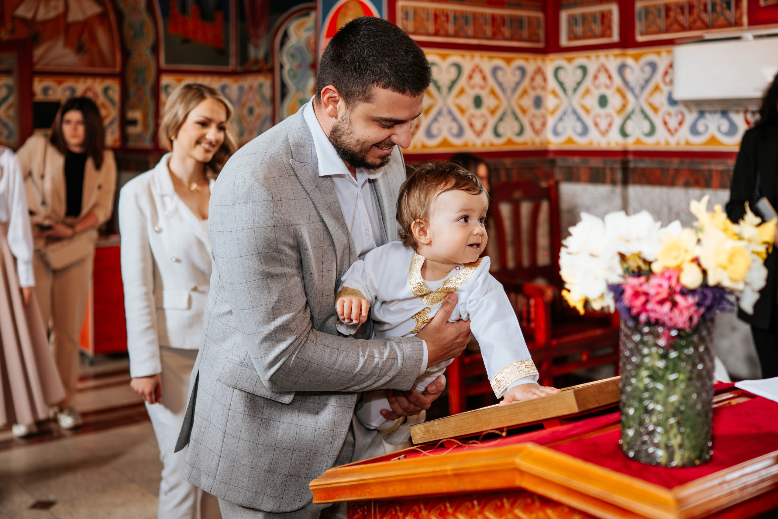 Uroš - krštenje. Dečiji i porodični fotograf