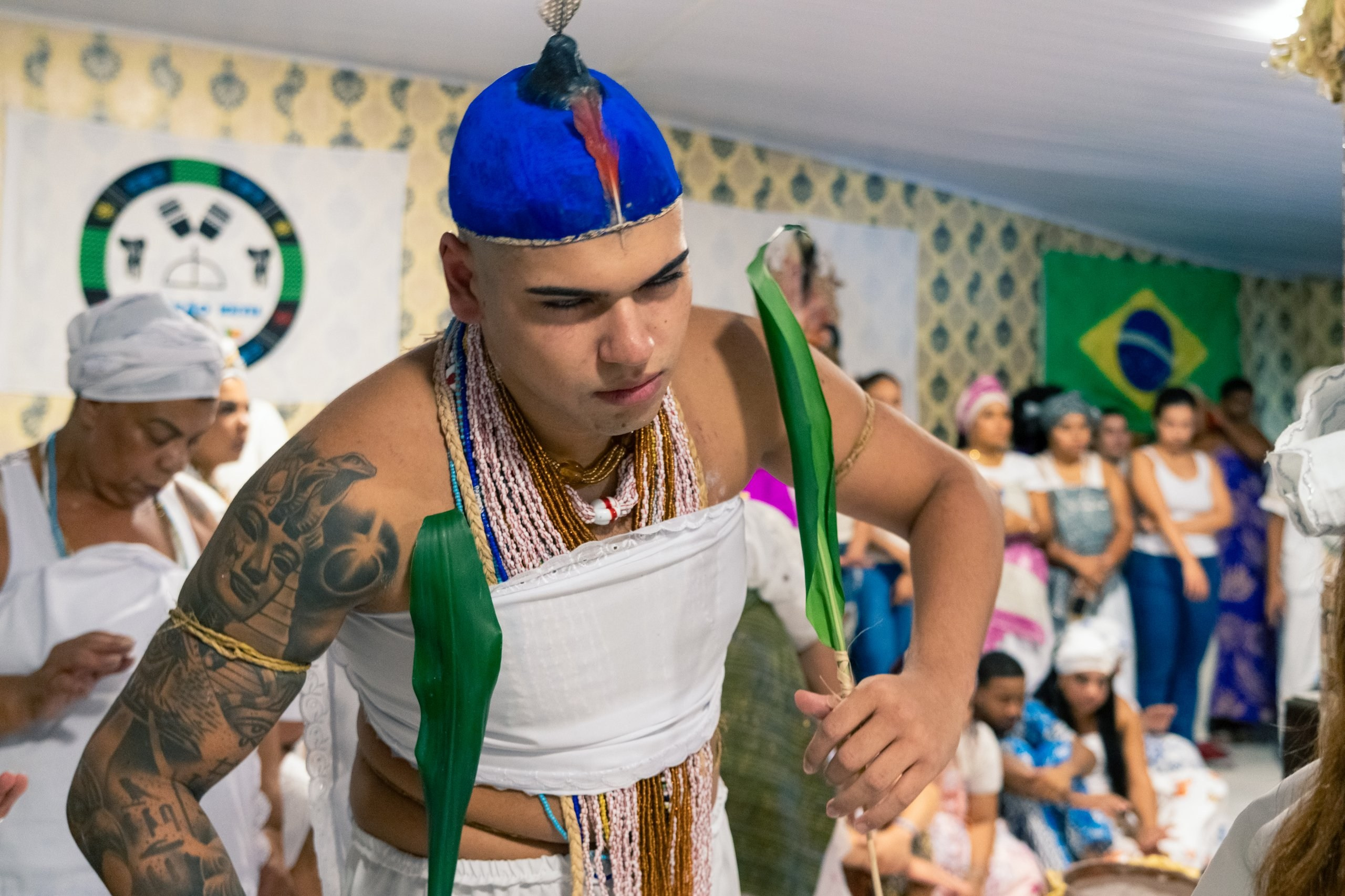 19/04/2025 — Iniciação Oloyê Pablo, Ajoyê Maria Júlia e Iyawo Arthur. Aladá Produções