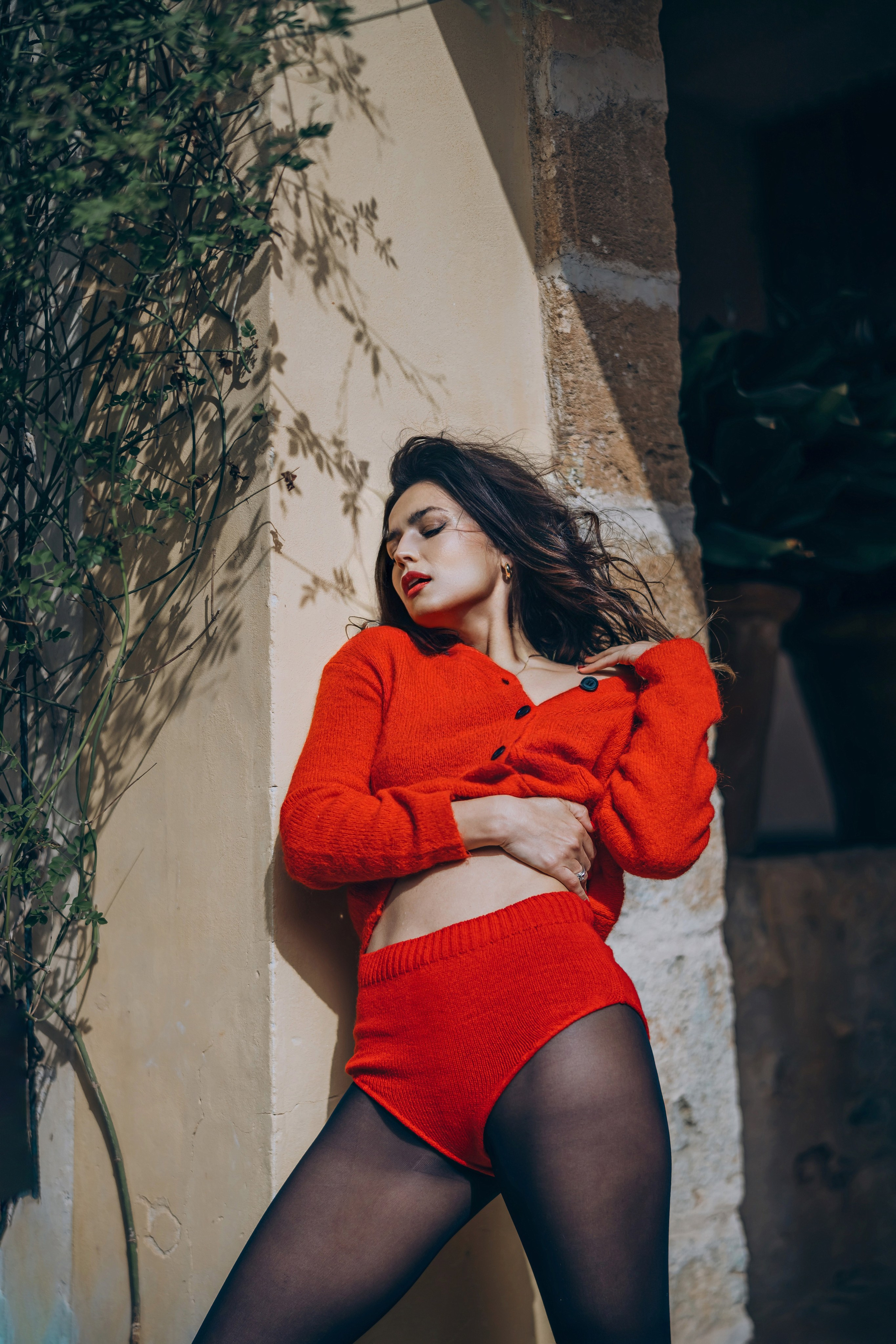 Lady in red. Fotógrafo en Palma de Mallorca