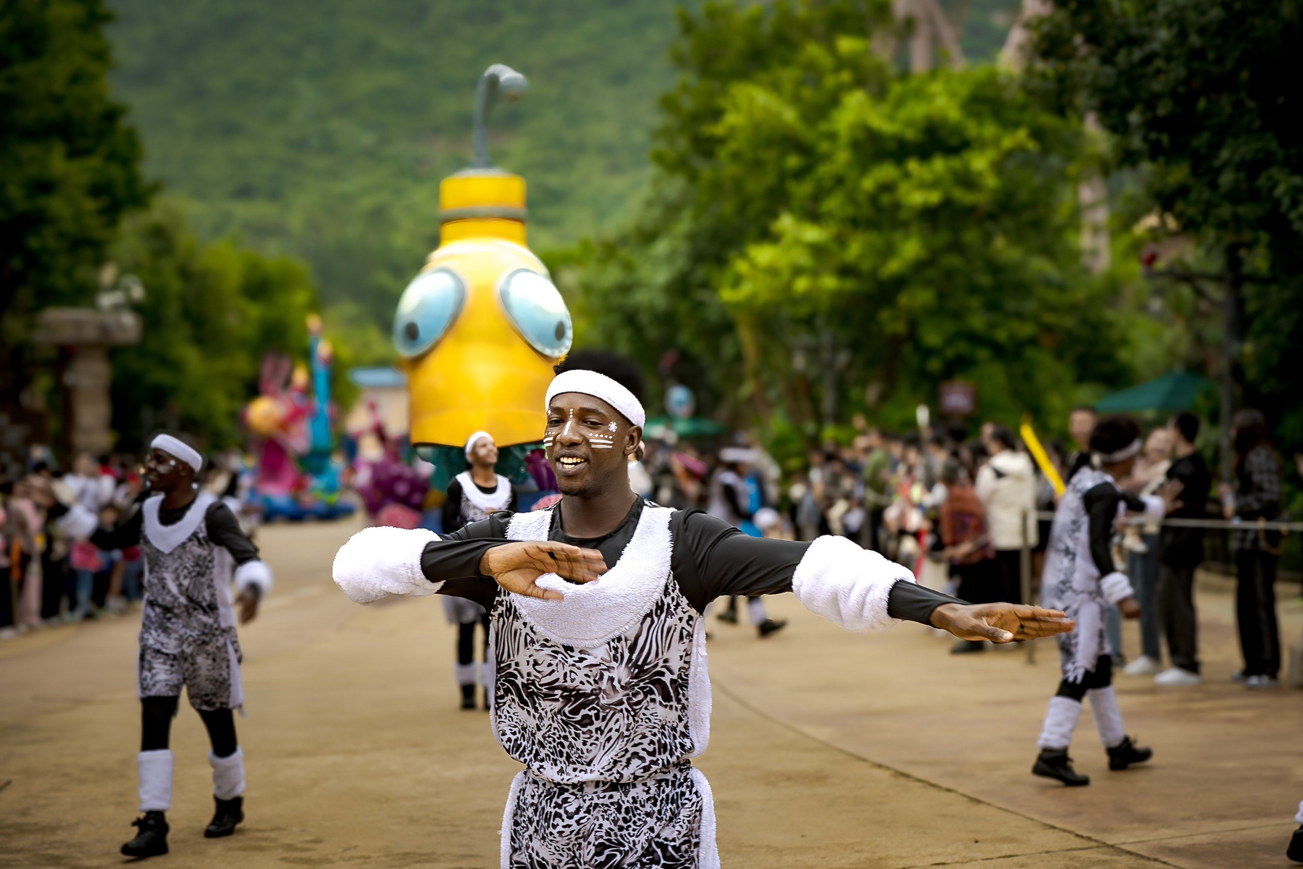 Дневной парад новогодняя версия