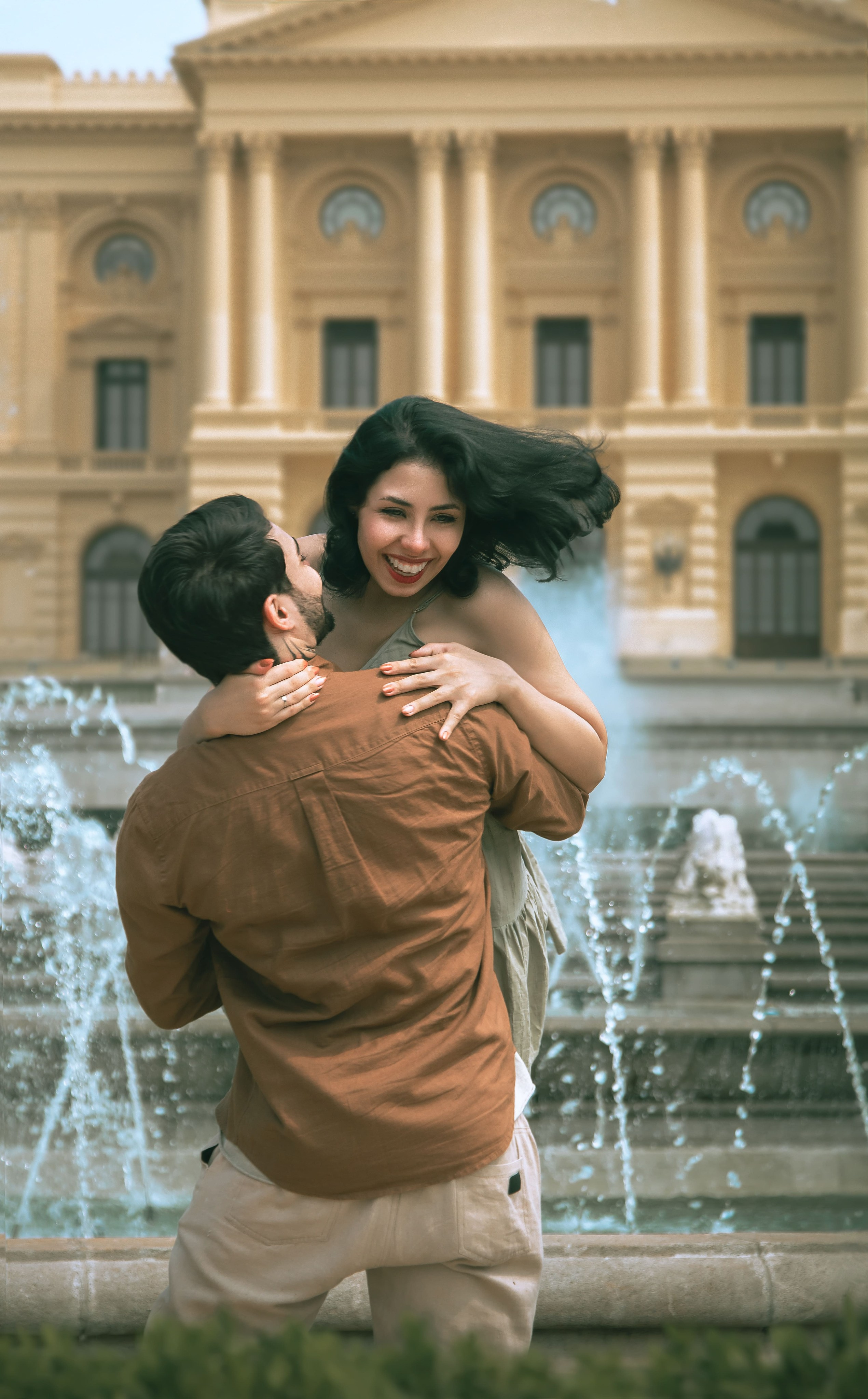 Ensaio de Casal Romântico no Parque da Independência SP. Fotógrafa em são paulo — Fotos Autênticas