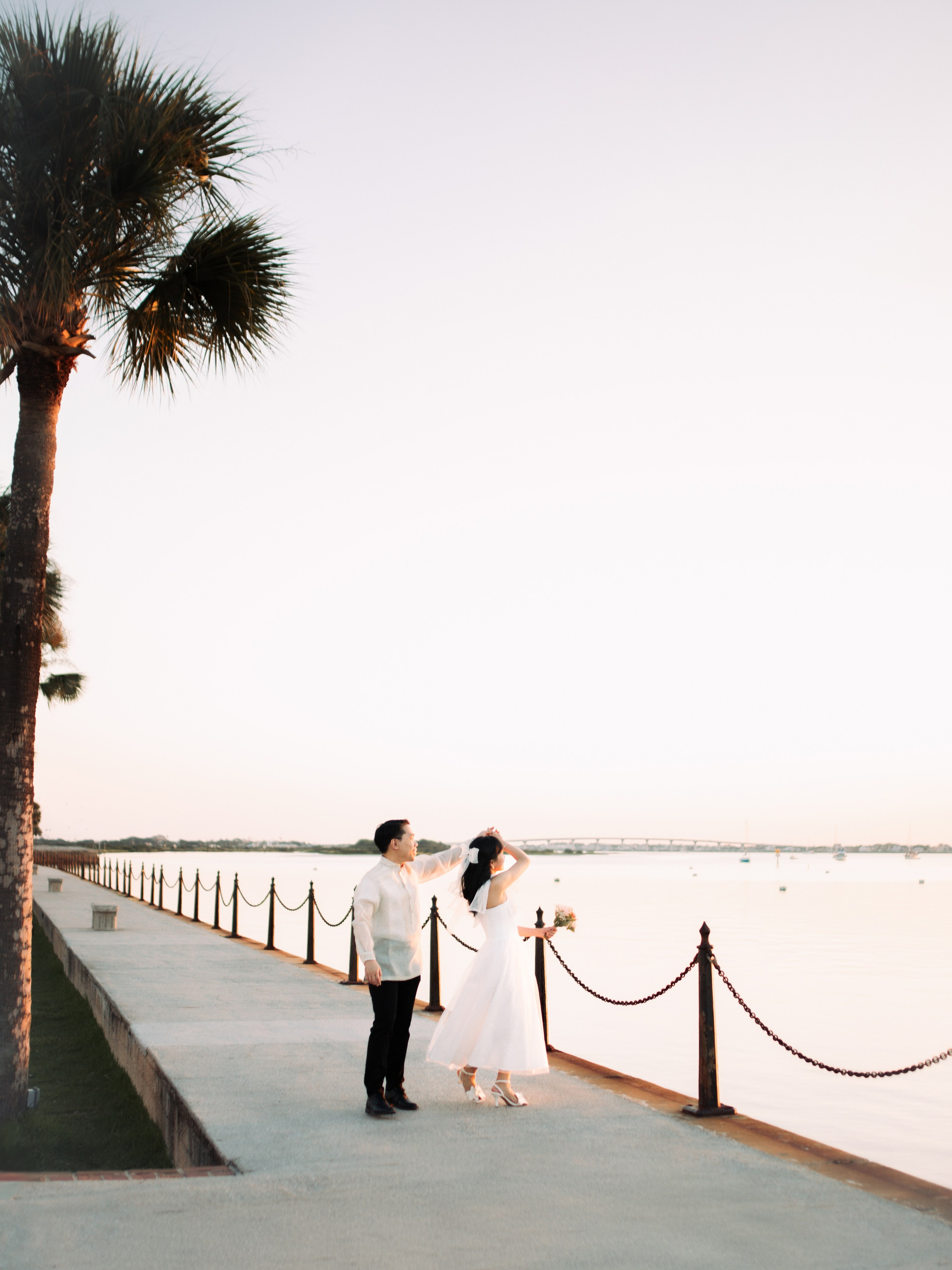 D&J engagement St. Augustine. Portrait and couples photographer in Florida, Valeriia Honcharova