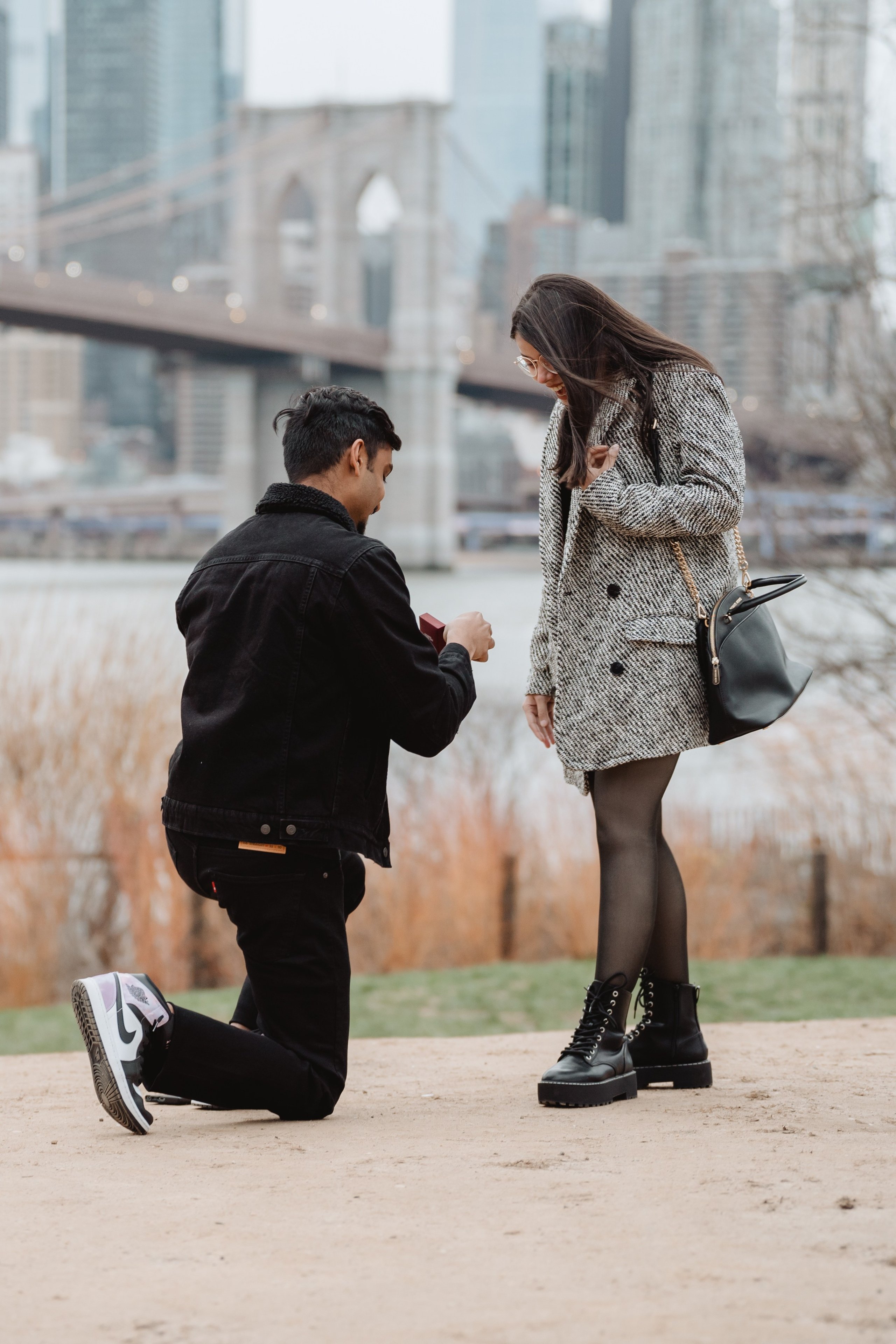 Sarthak&Aishwarya Proposal. Photographer in New York Faery By Mary