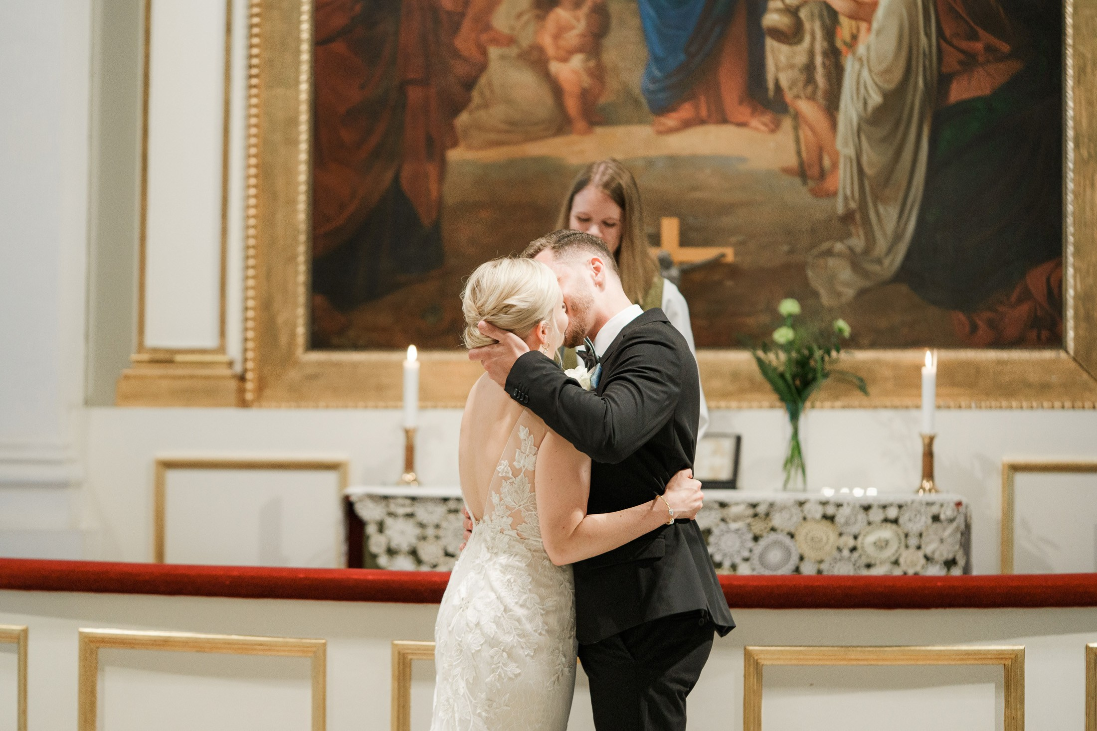 Hääkuvaus Klaus K, Rake-sali ja Helsingin vanha kirkko