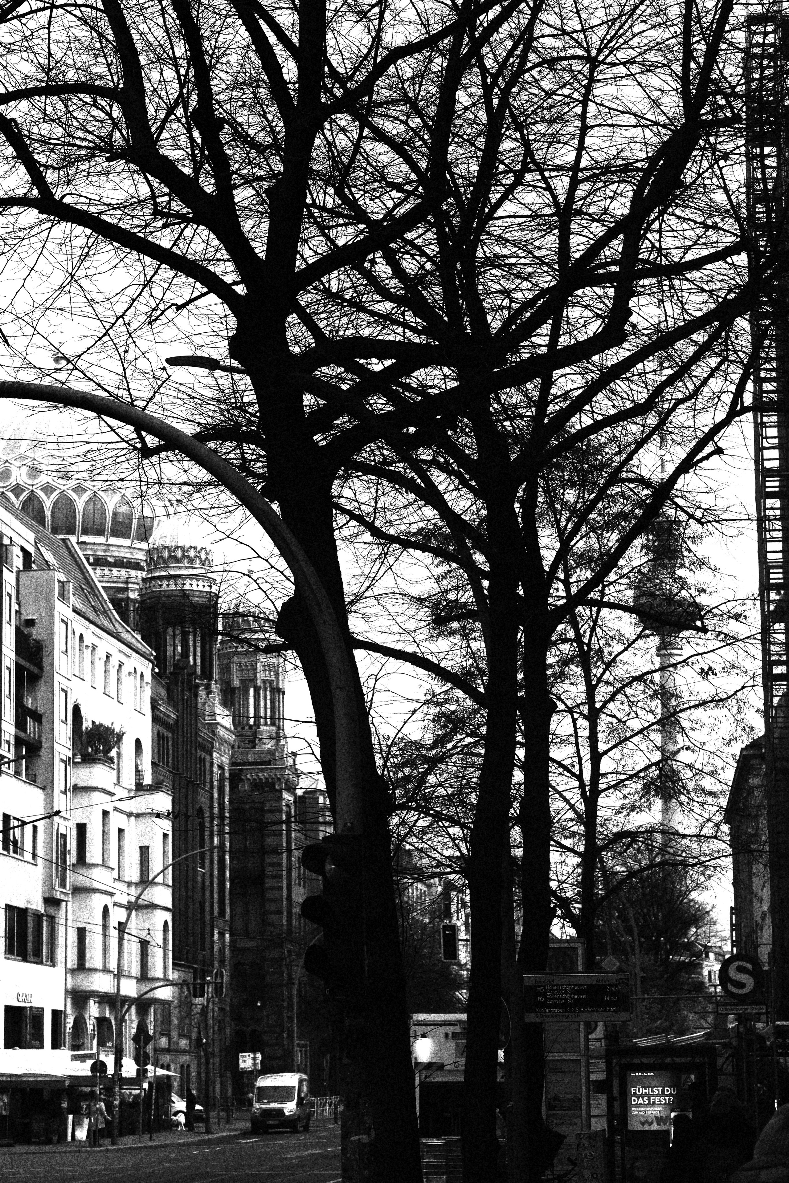 Berliner Mischung (Schwarz-Weiß). BNW Around Photography