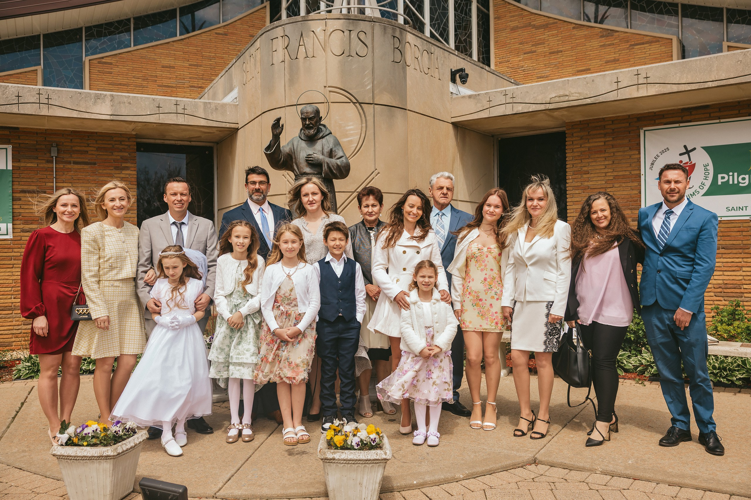 First Communion 05.03.2025. Wedding family event photographer in Chicago Nick Yushevich