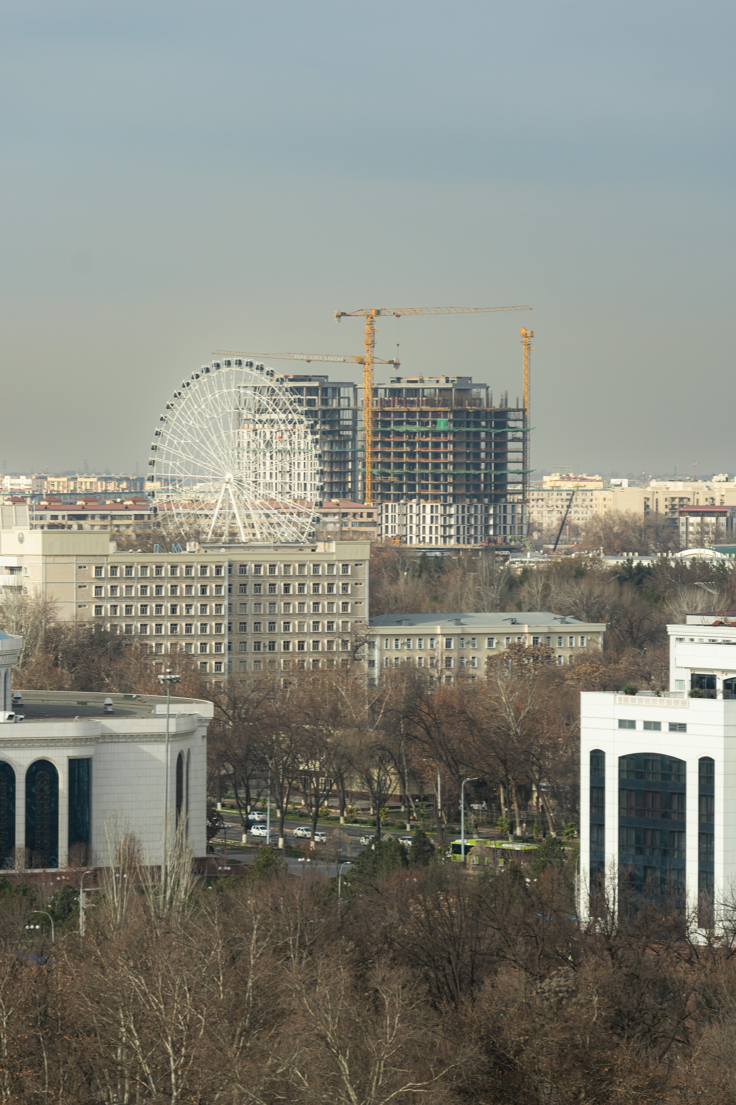 Смог в Ташкенте или Взгляд на город с высоты птичьего полета. Георгий Намазов | Фотограф в Ташкенте