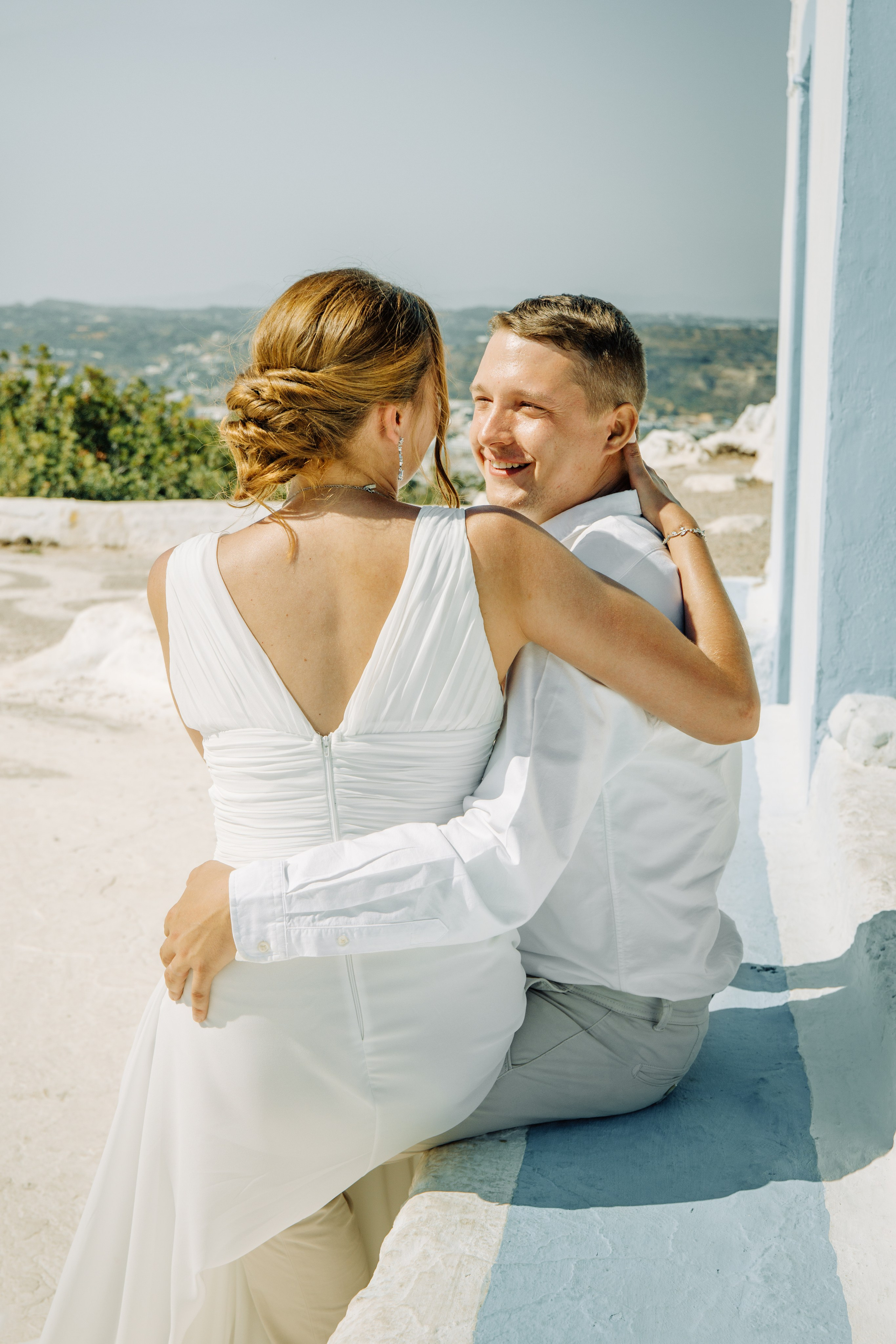 Ricardo and Justin. Renate Woeste | Wedding planner in Rhodes. Creating dream weddings by the sea. Let’s make your special day unforgettable