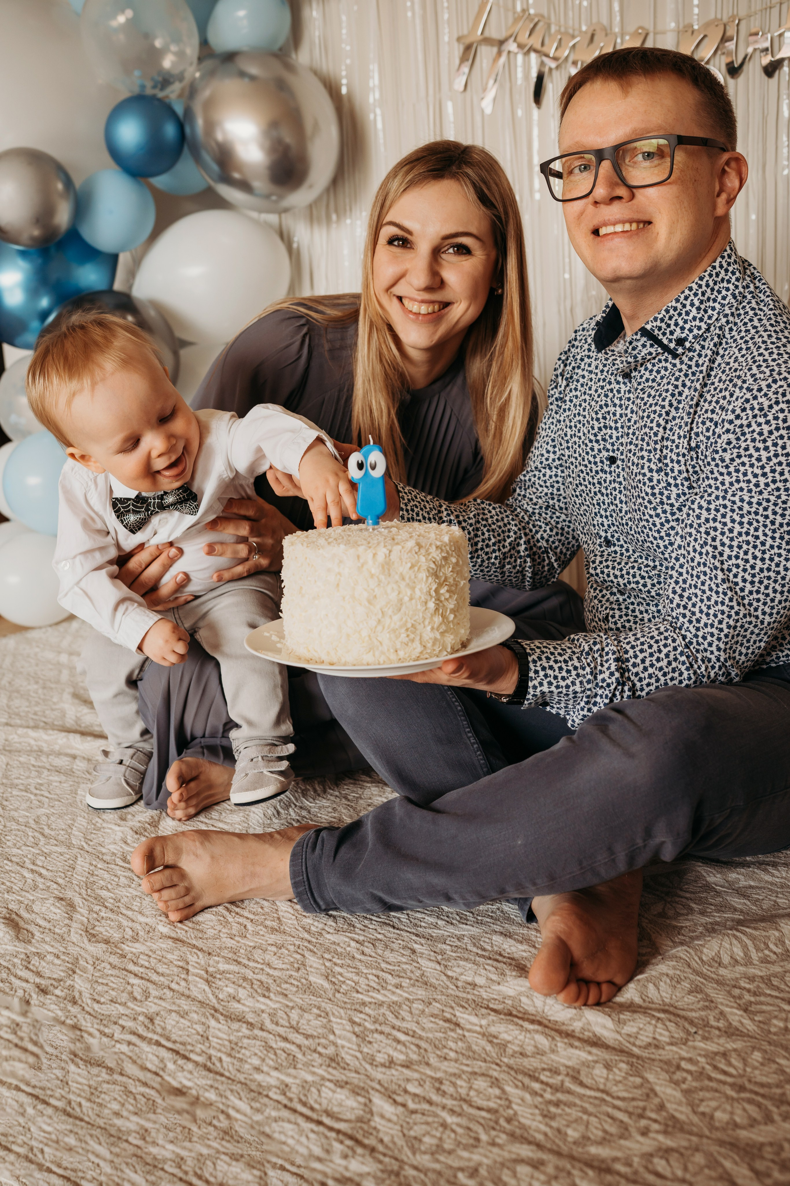 12 месяцев. Фотограф новорожденных и детей первого года Евгения Михалькевич