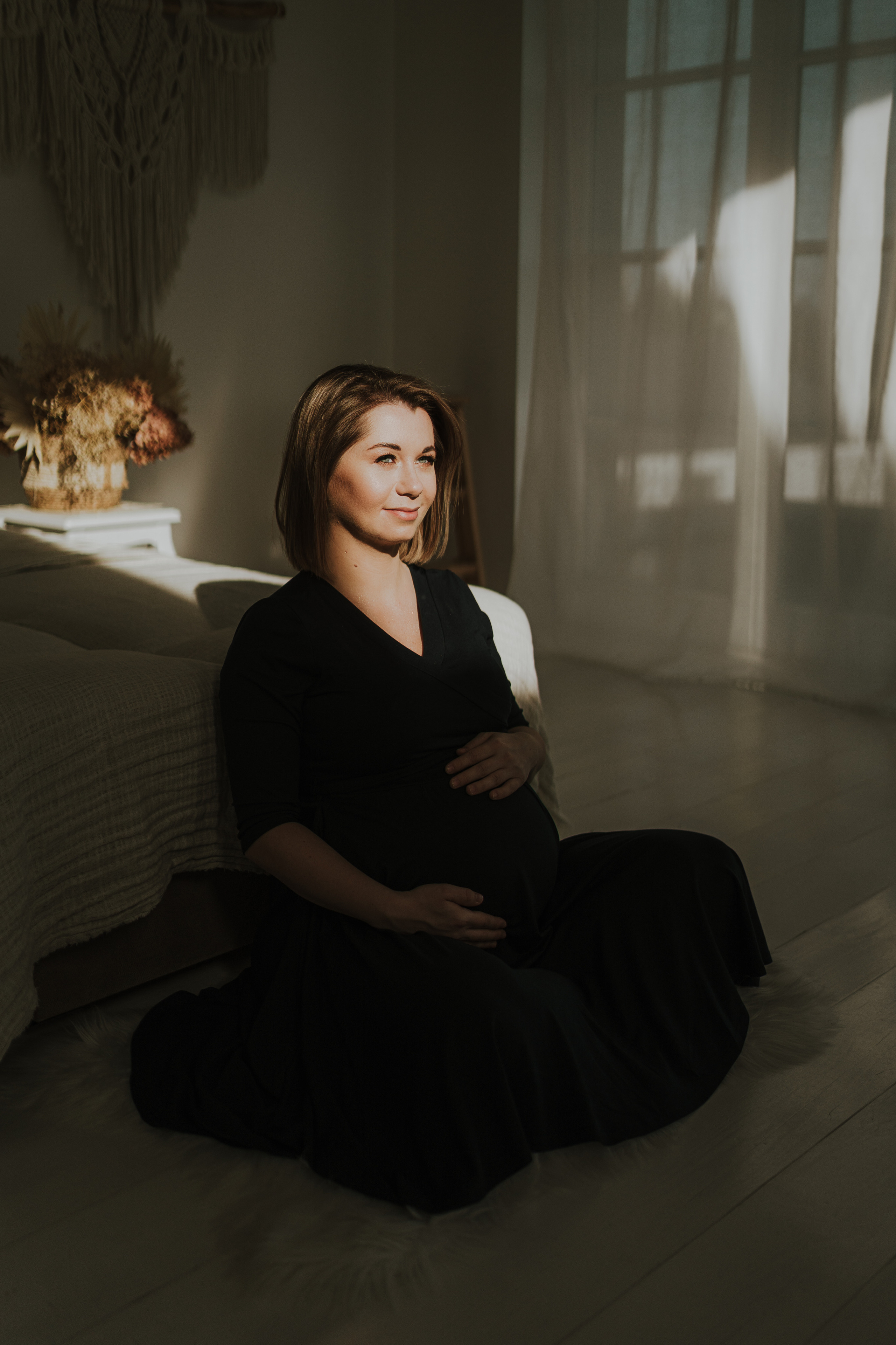 SESJA RODZINNA W CYNAMONOWYM STUDIU. Karkowskafoto - fotografia miłości