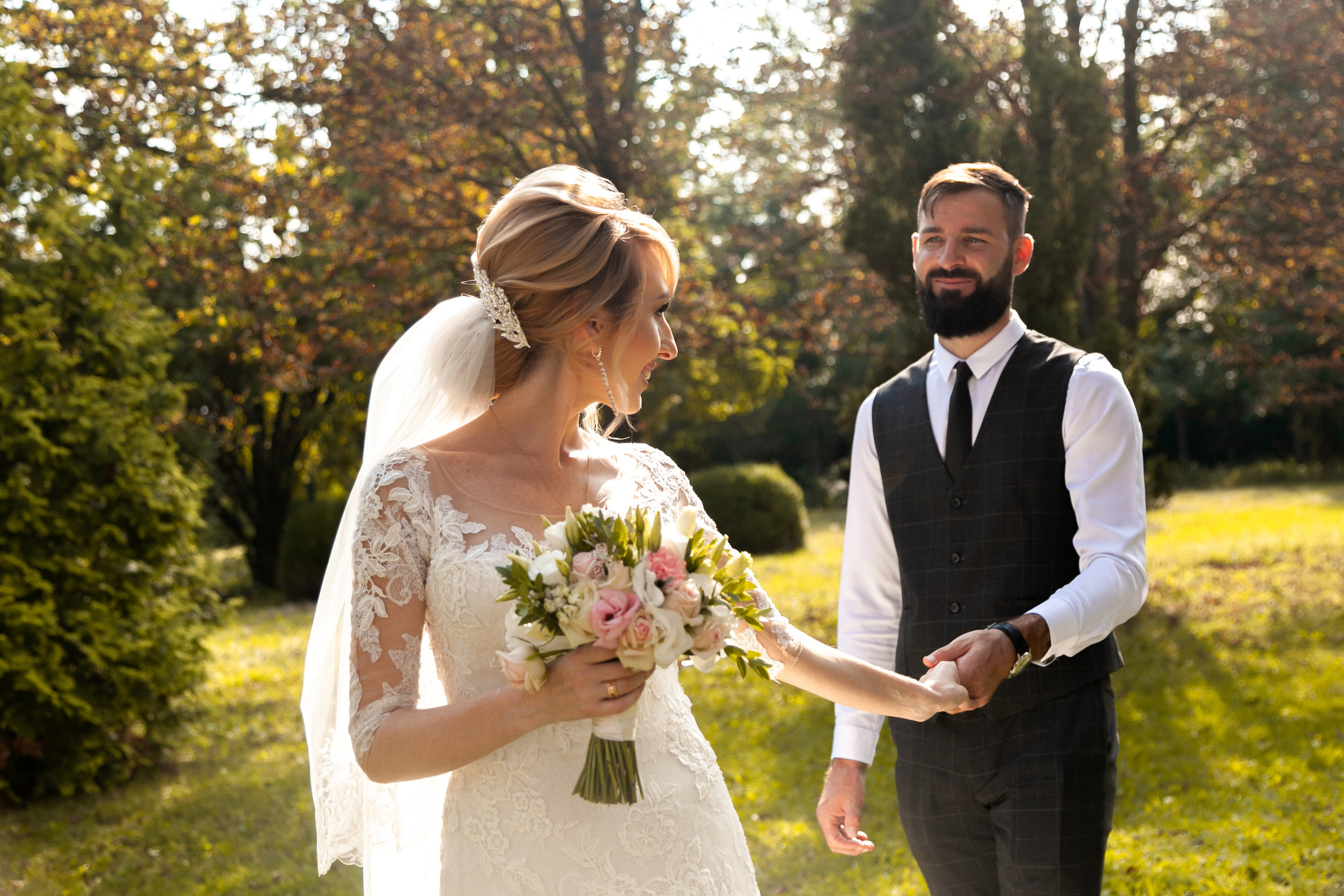 Botanical garden / Adrian & Diana. Wedding, event and family photographer in Paris, Emilian Olaru