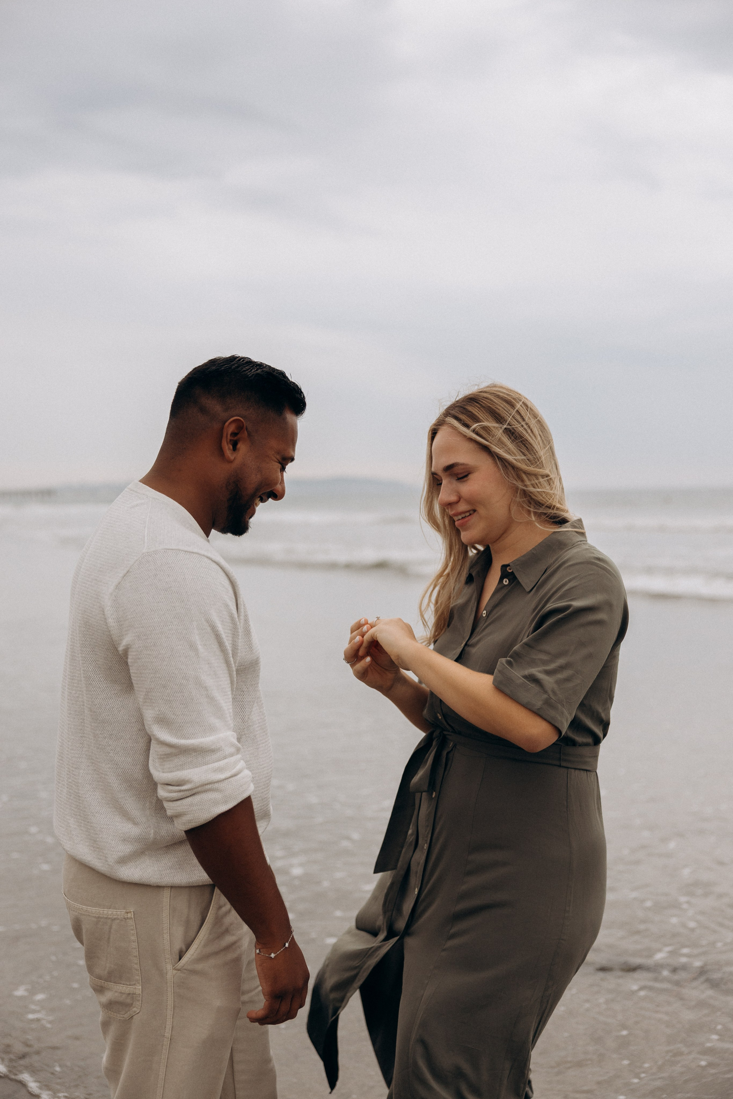 Laura and Raji. Wedding and family photographer San Diego