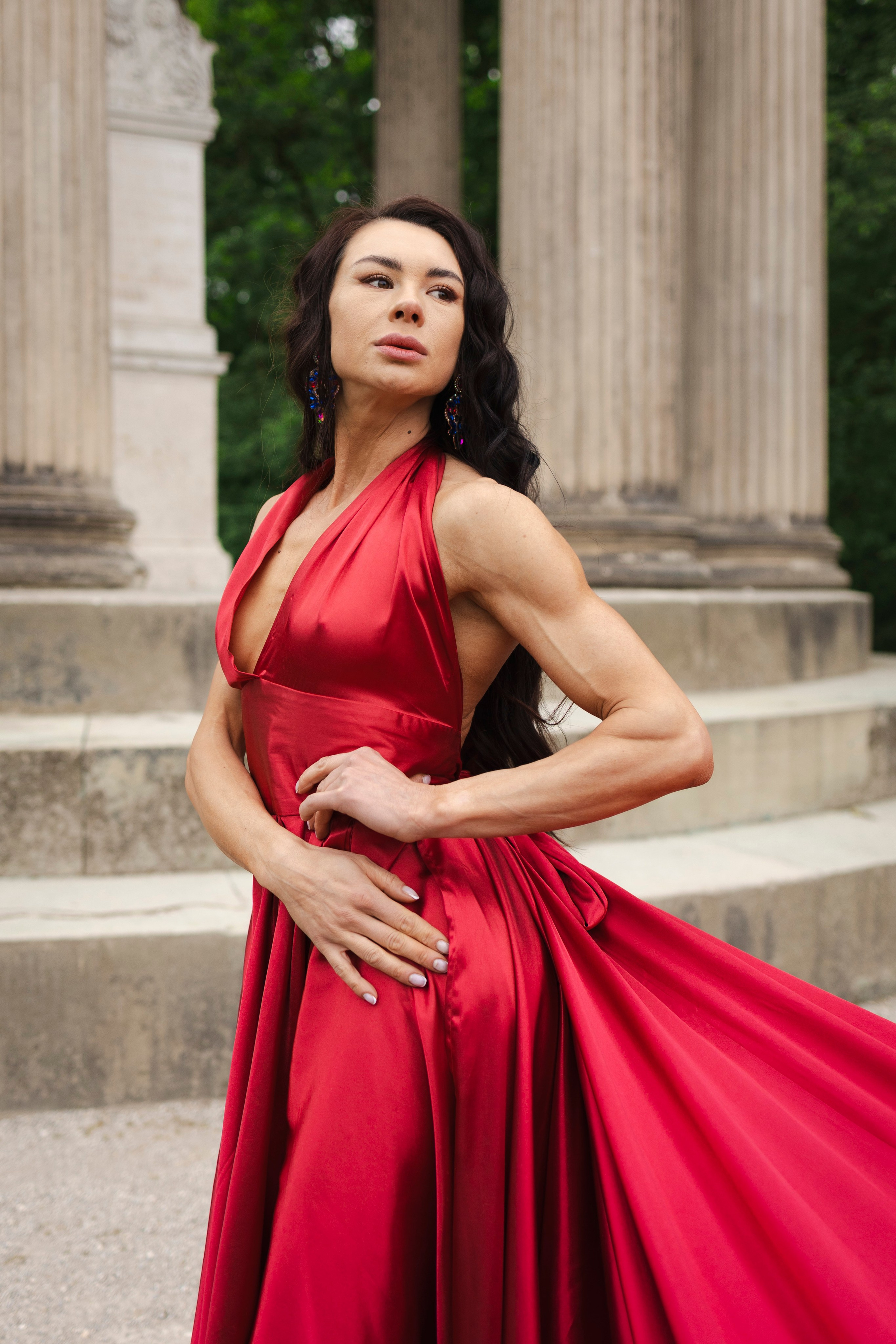 Long dresses shooting. Photographer in Munich