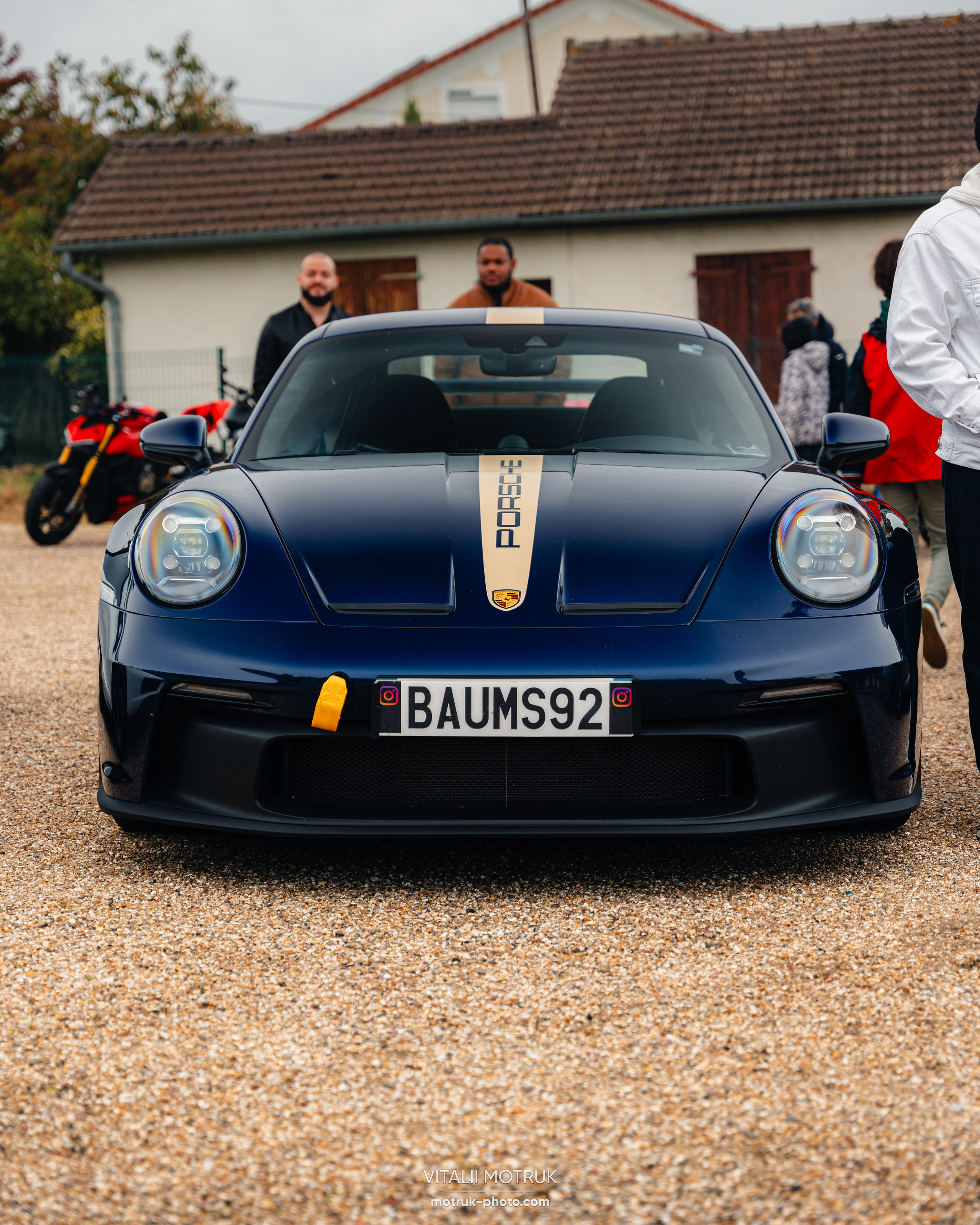 Cars and Coffee 29 septembre 2024. Photographe de voitures à Paris — Vitalii Motruk