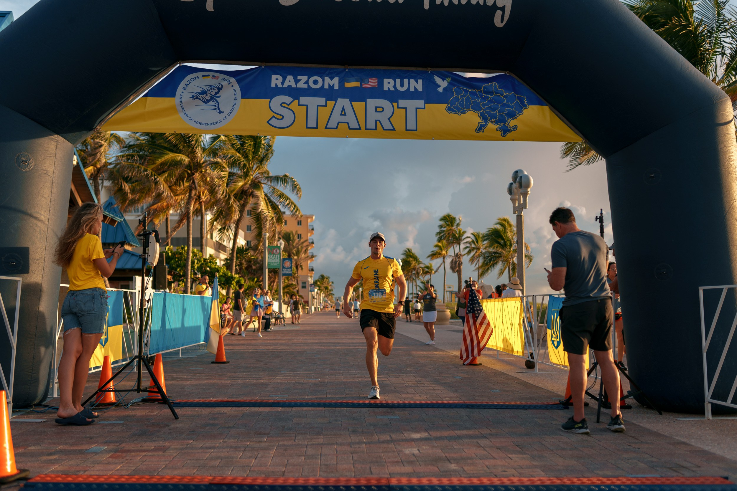 RAZOM RUN. ФОТОГРАФ ФЛОРИДА МАЙАМИ