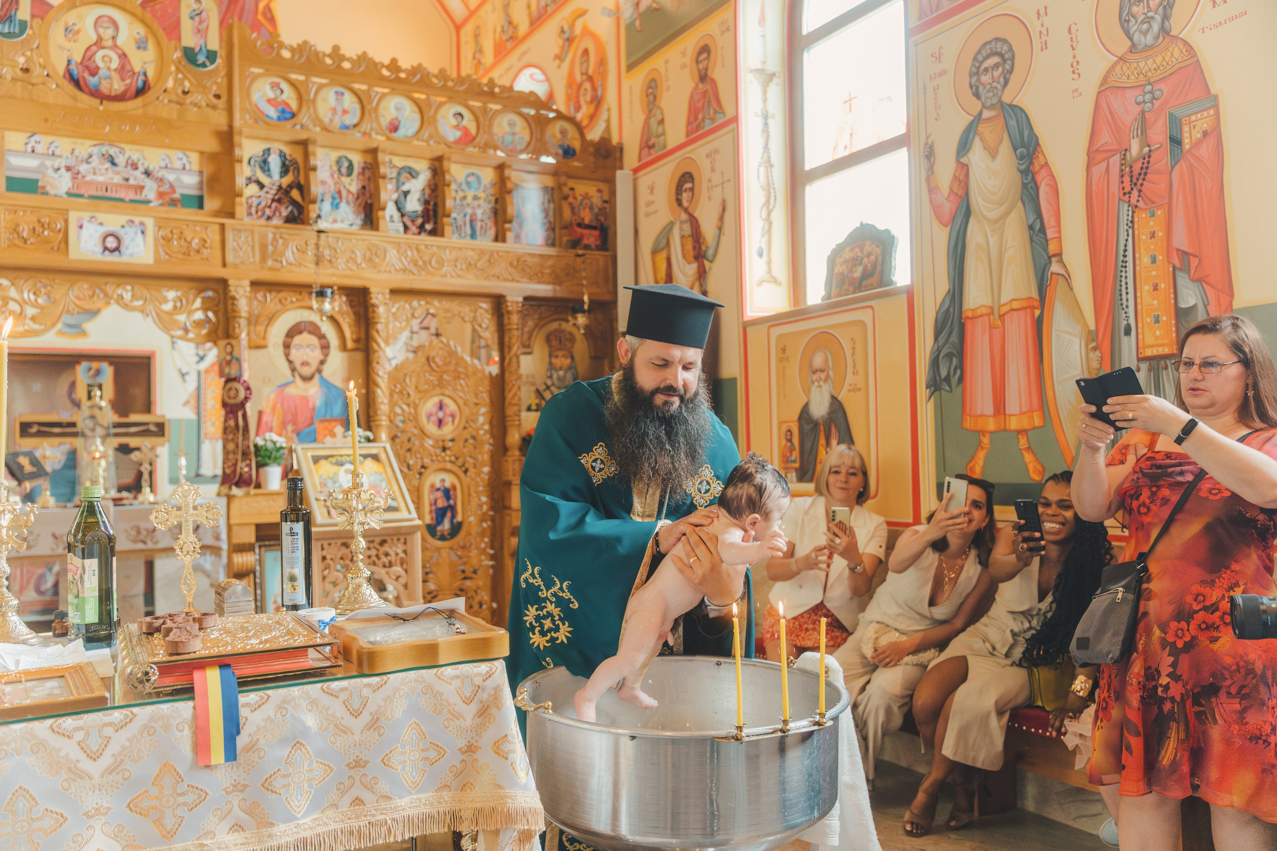 Théo Andrei`s Christening