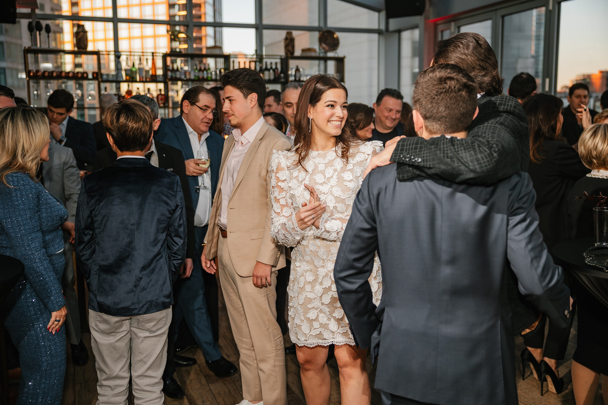 02.18.2024 Engagement Party. Wedding family event photographer in Chicago Nick Yushevich