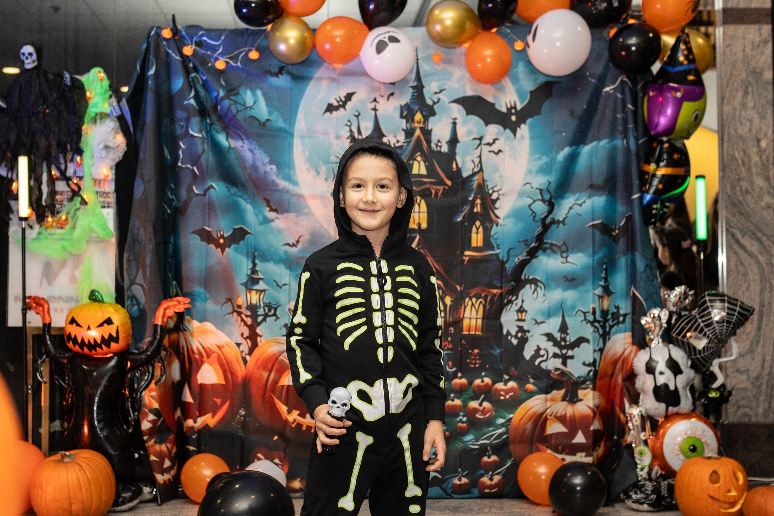 Leo dance studio Helloween 2025. Семейный и детский фотограф в Варшаве Мила Бобровская