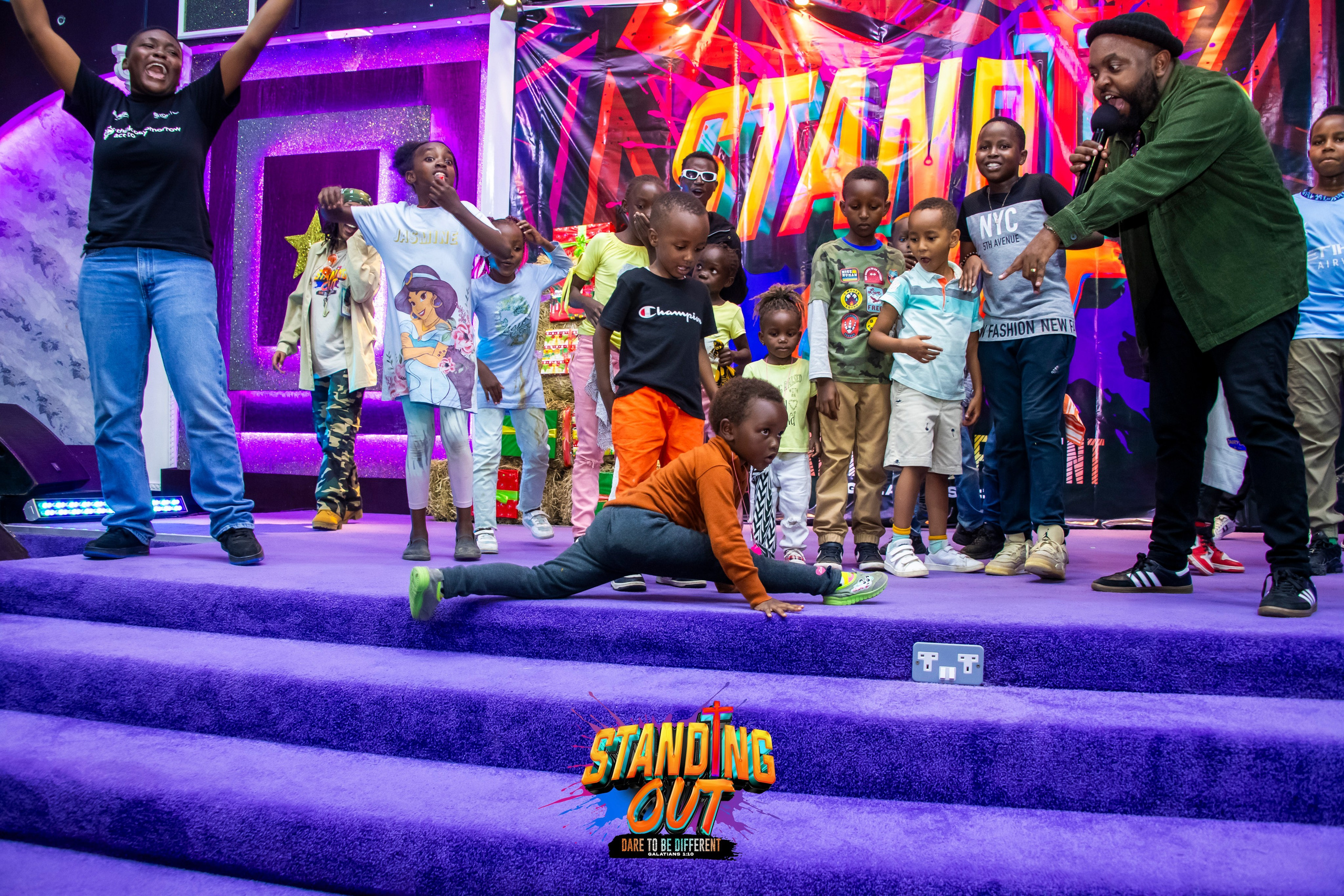 Standing Out Youth Bash. Pastor Morris