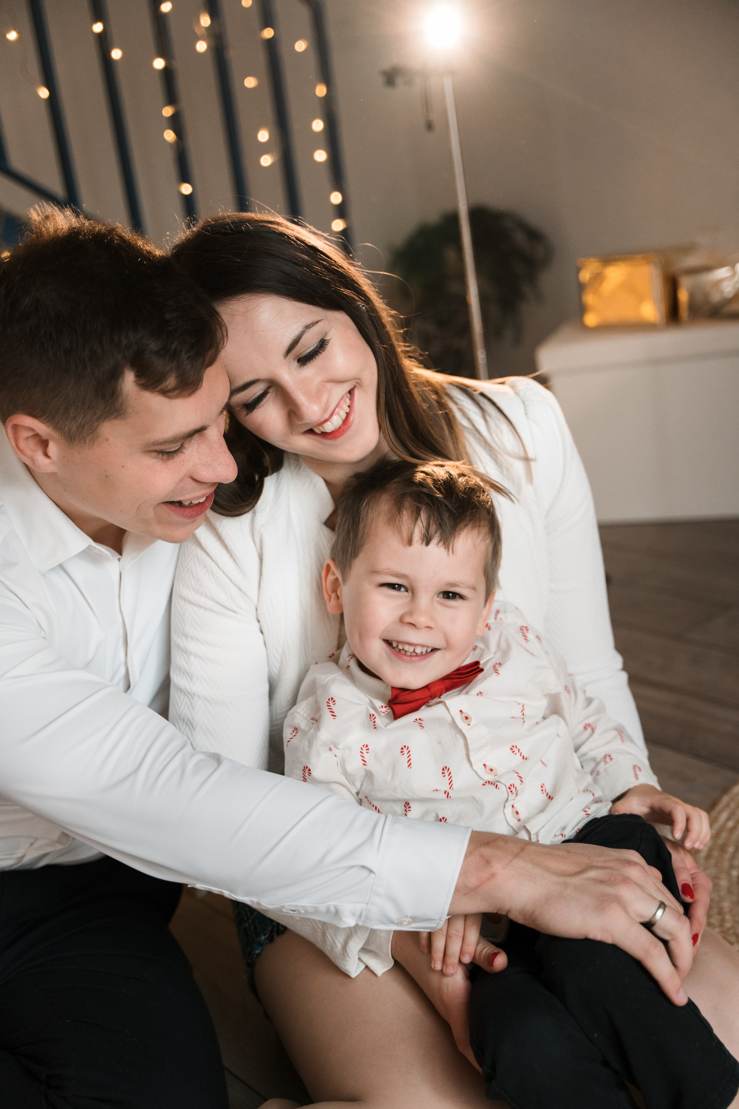 Christmas Family Photoshoot. Elena Seewald